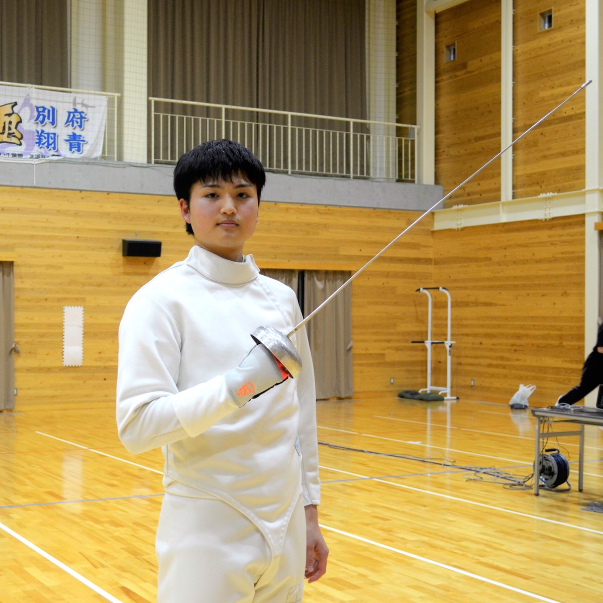 別府翔青高校フェンシング部　植田悠介（２年）　file.182