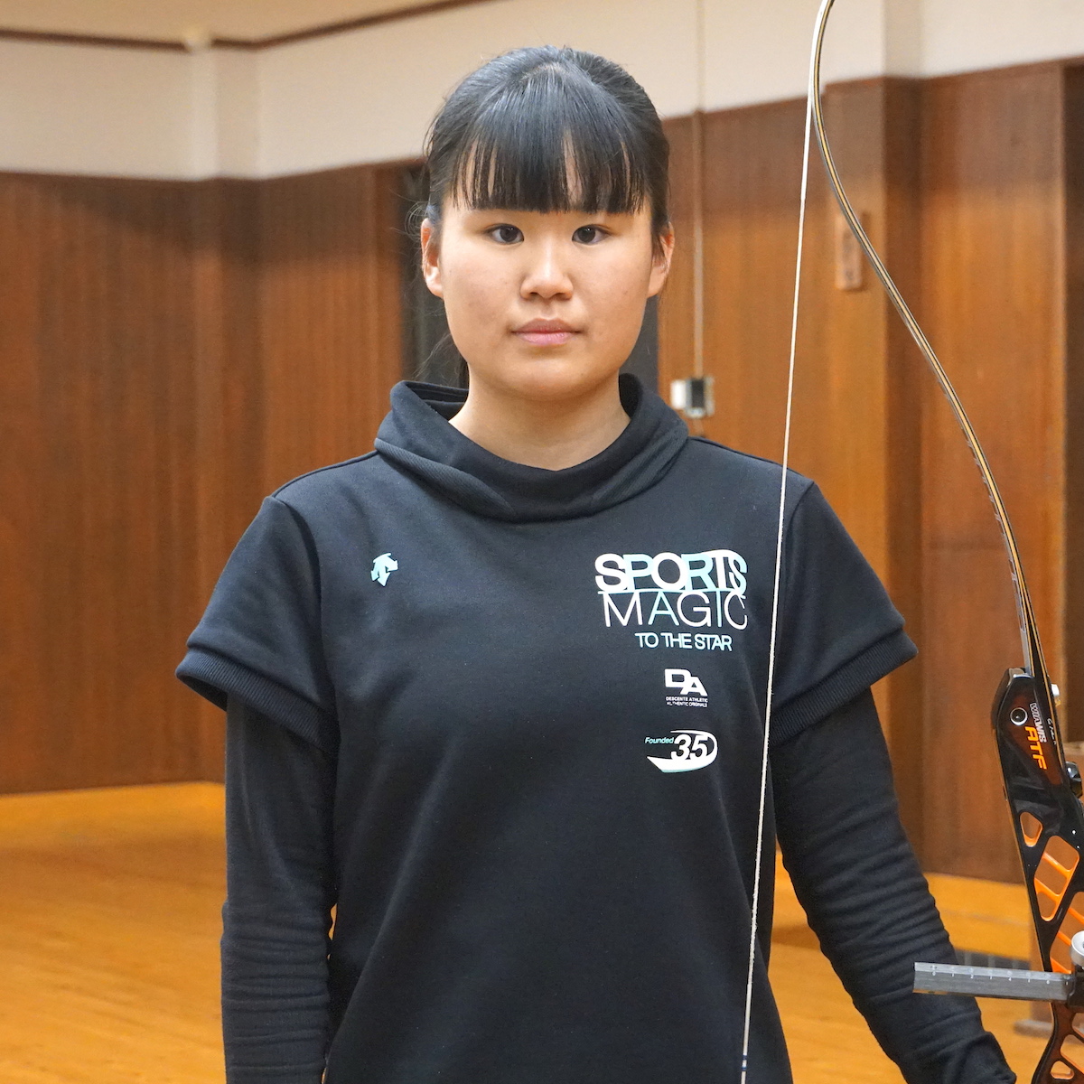 大分舞鶴高校（アーチェリー）　小橋星七（１年）　file.186