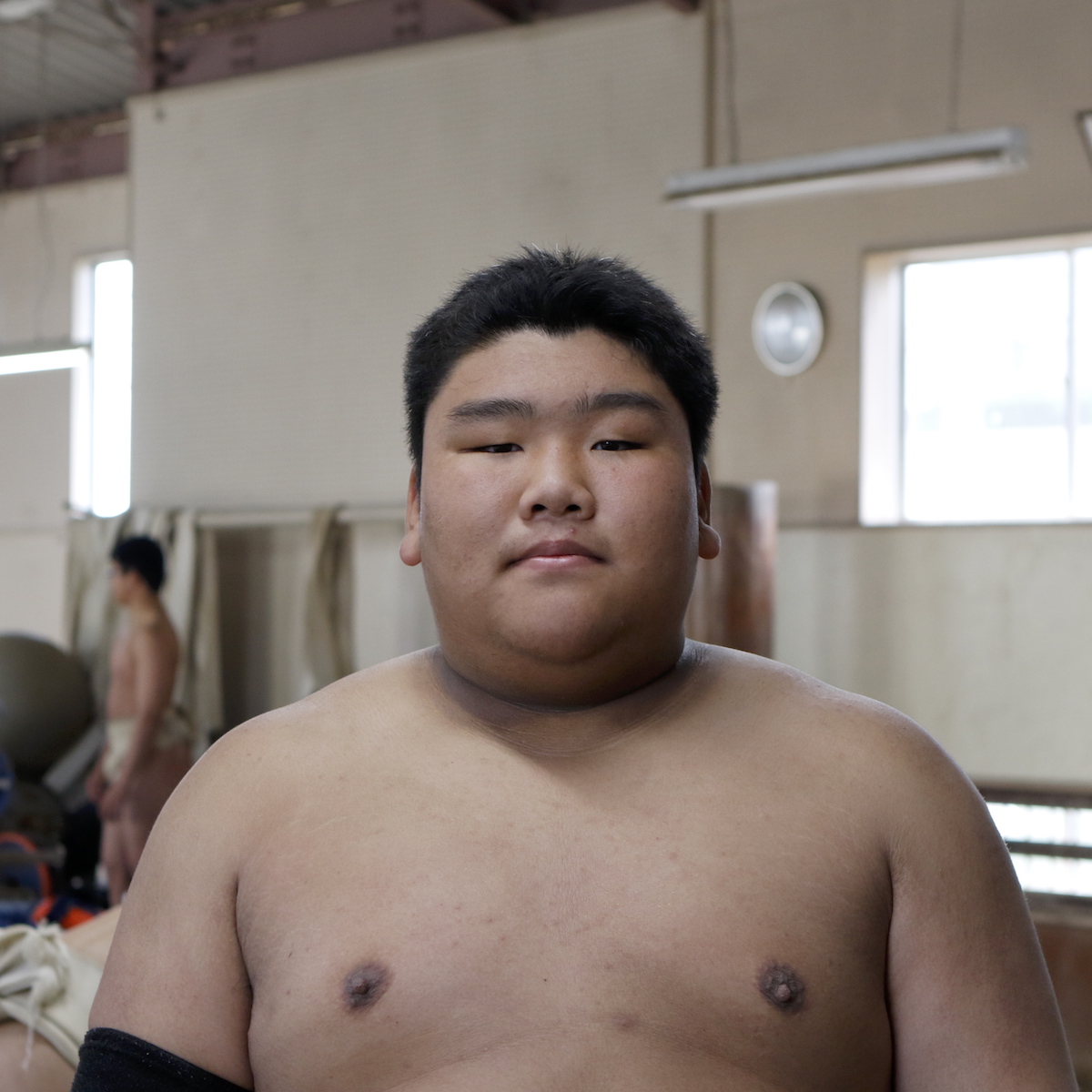 中津東高校相撲部　矢田翔大（2年）　file.187