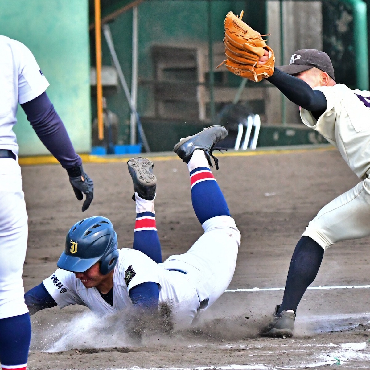 九州地区高校野球大会県予選②　情報科学　守り勝つ野球を極める