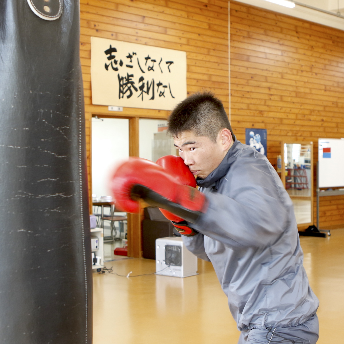 全国高校選抜ボクシング男子ミドル級３位　木下幹太（鶴崎工業３年）　強くなるヒントをつかんだ