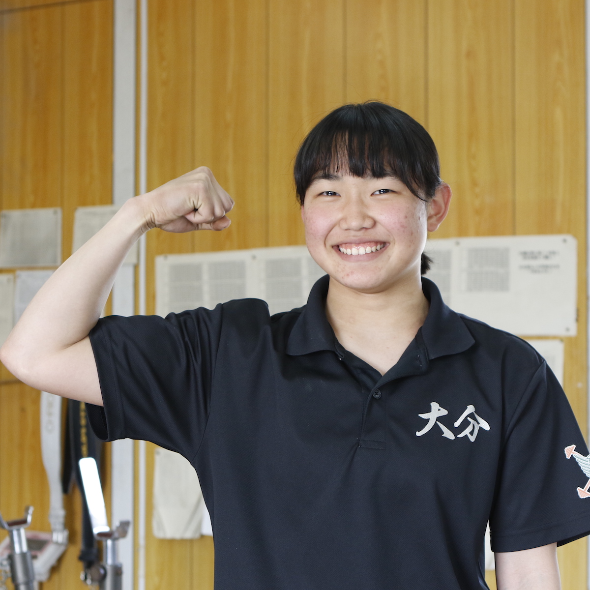 全国高校選抜重量挙げ女子64㌔級優勝　立川千夏（大分工業３年）　高校日本記録更新は射程圏内
