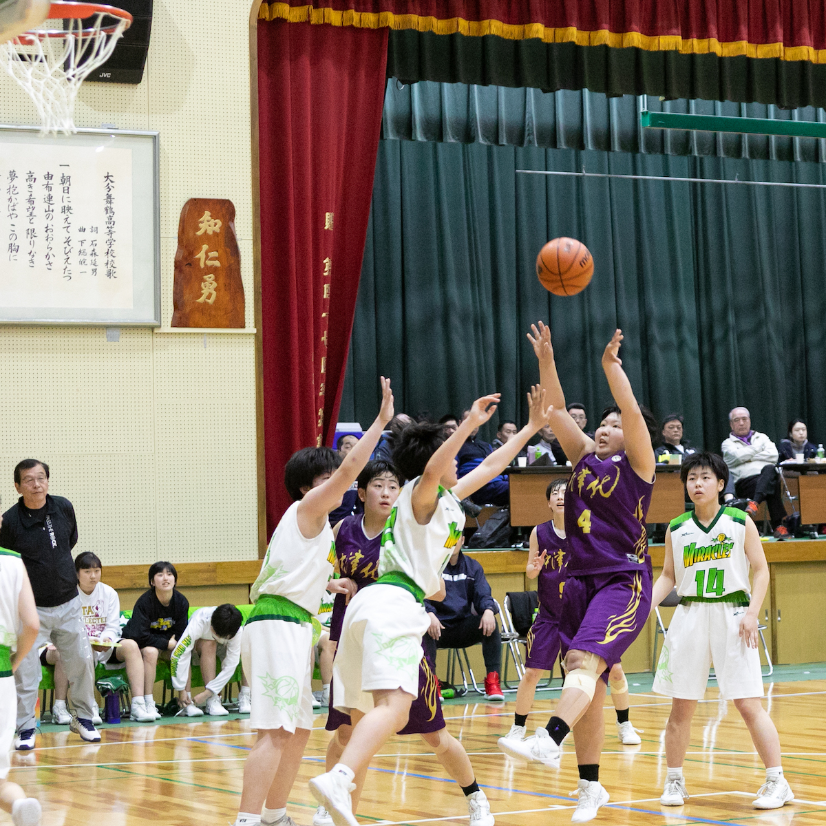 南九州四県対抗バスケ選手権大会県予選　女子は中津北が追随許さず優勝