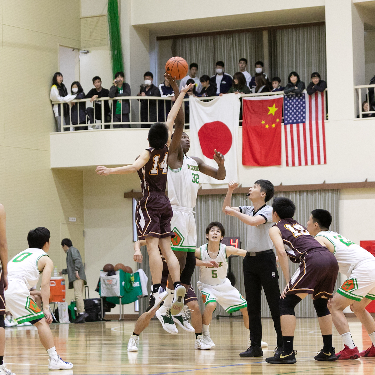 南九州四県対抗バスケ選手権大会県予選　男子は別府溝部学園が貫禄勝利