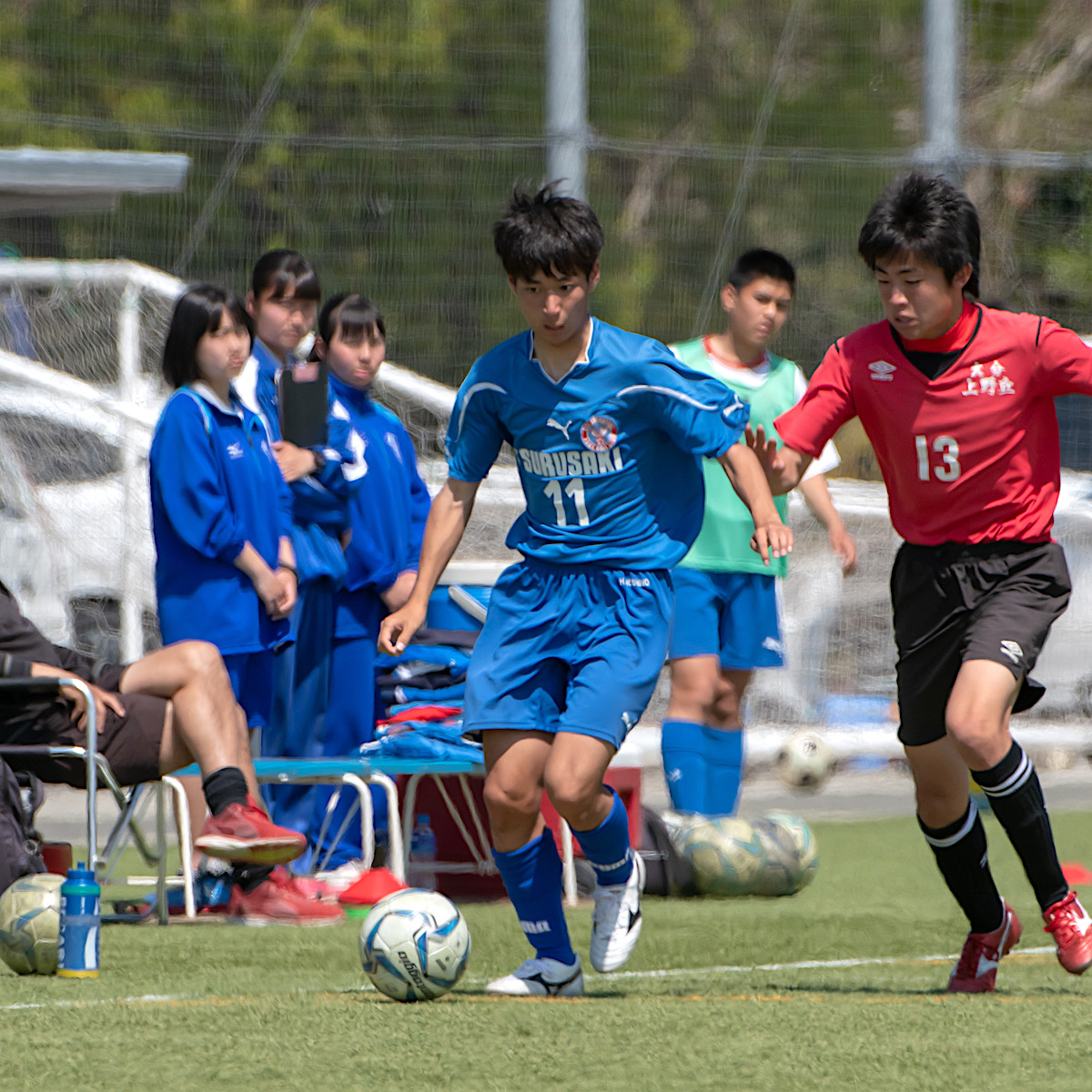 県高校総体直前特集　サッカー男子⑦大分鶴崎　ダークホースになるために基本を追求