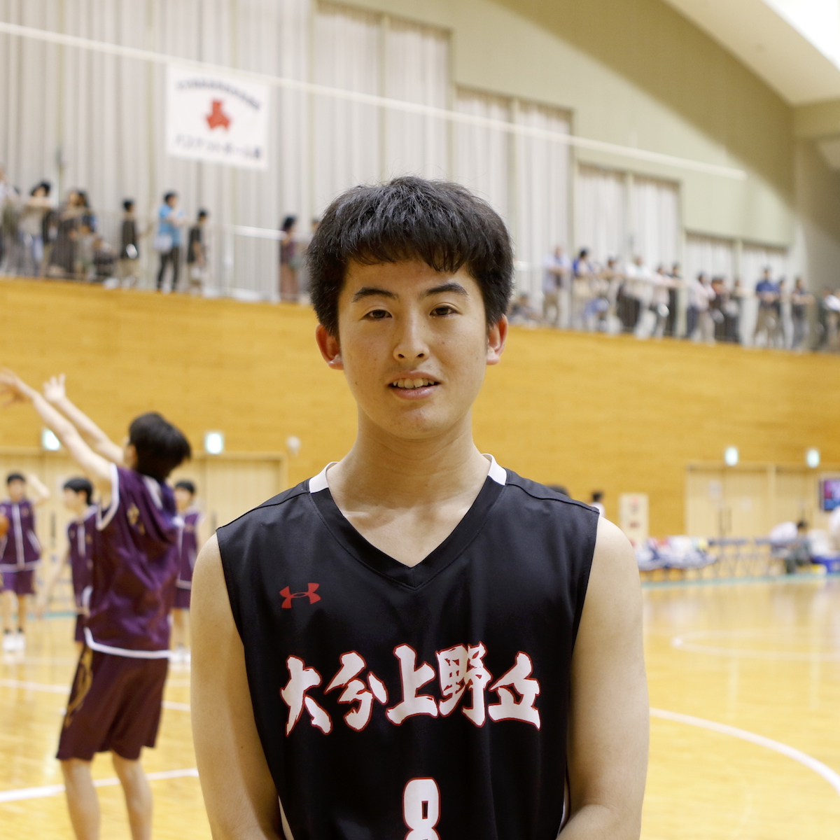 大分上野丘高校バスケットボール部　堀俊亮（３年）　file.207