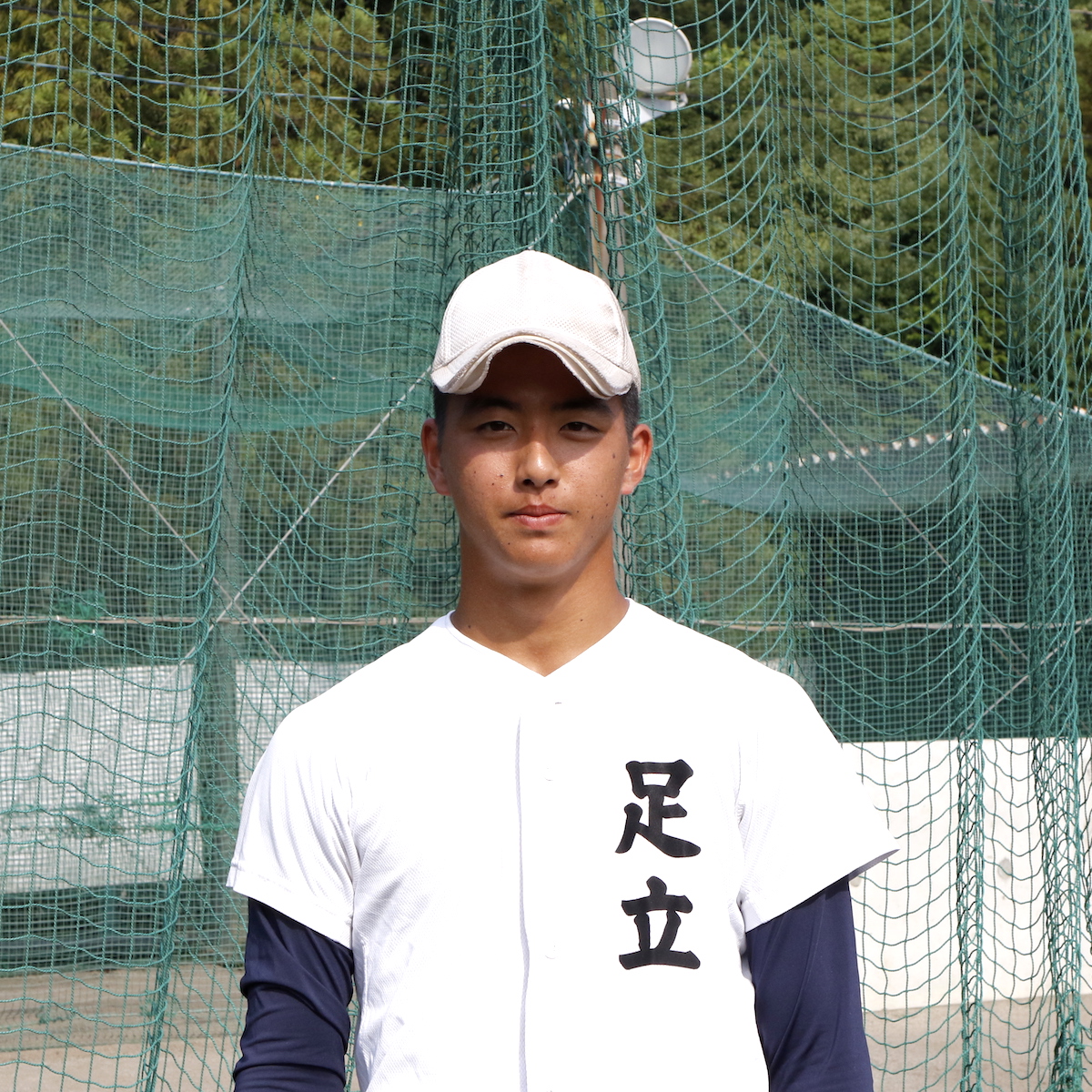 大分高校野球部　足立駿（３年）　file.216