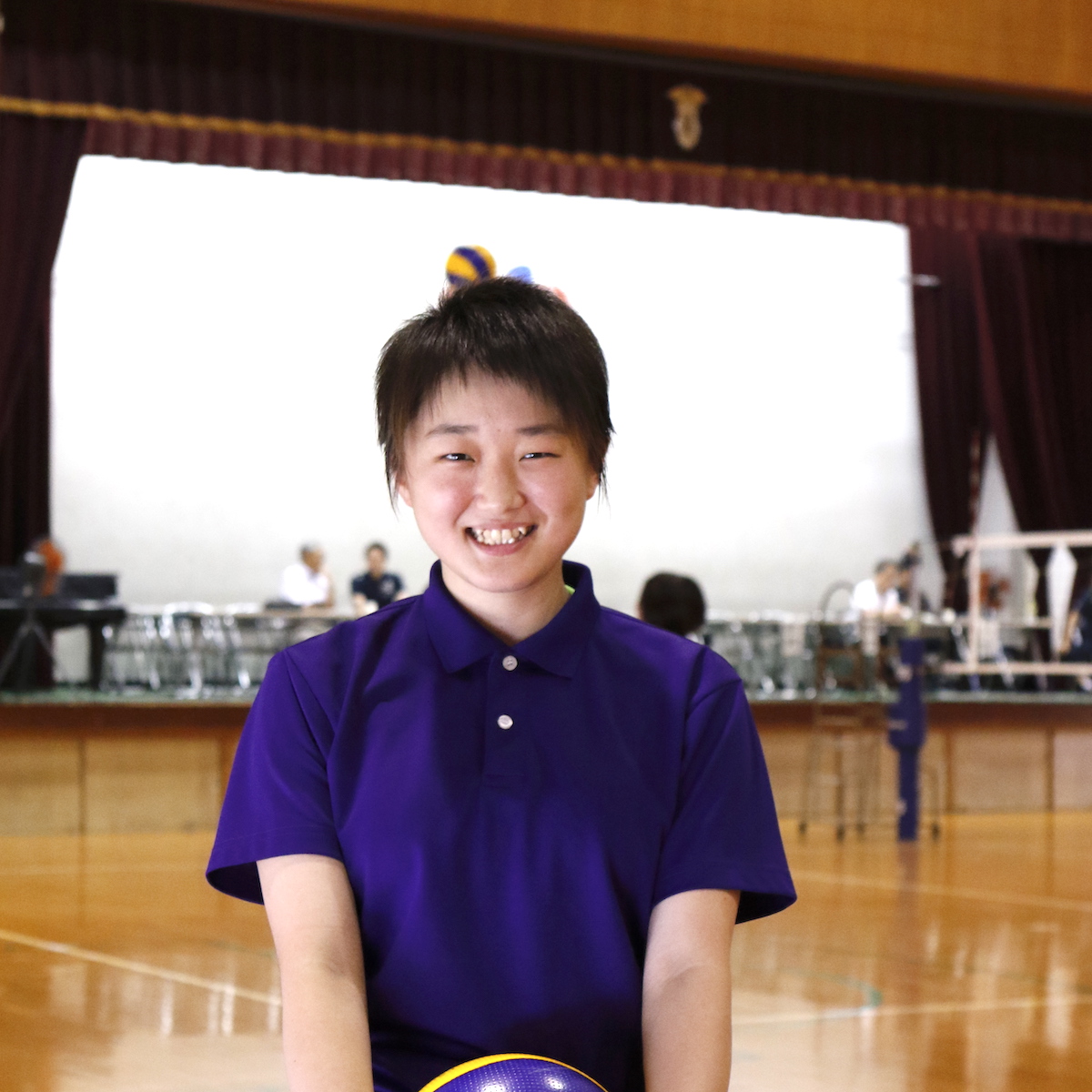 日田三隈高校バレーボール部　江藤鈴音（３年）　file.220