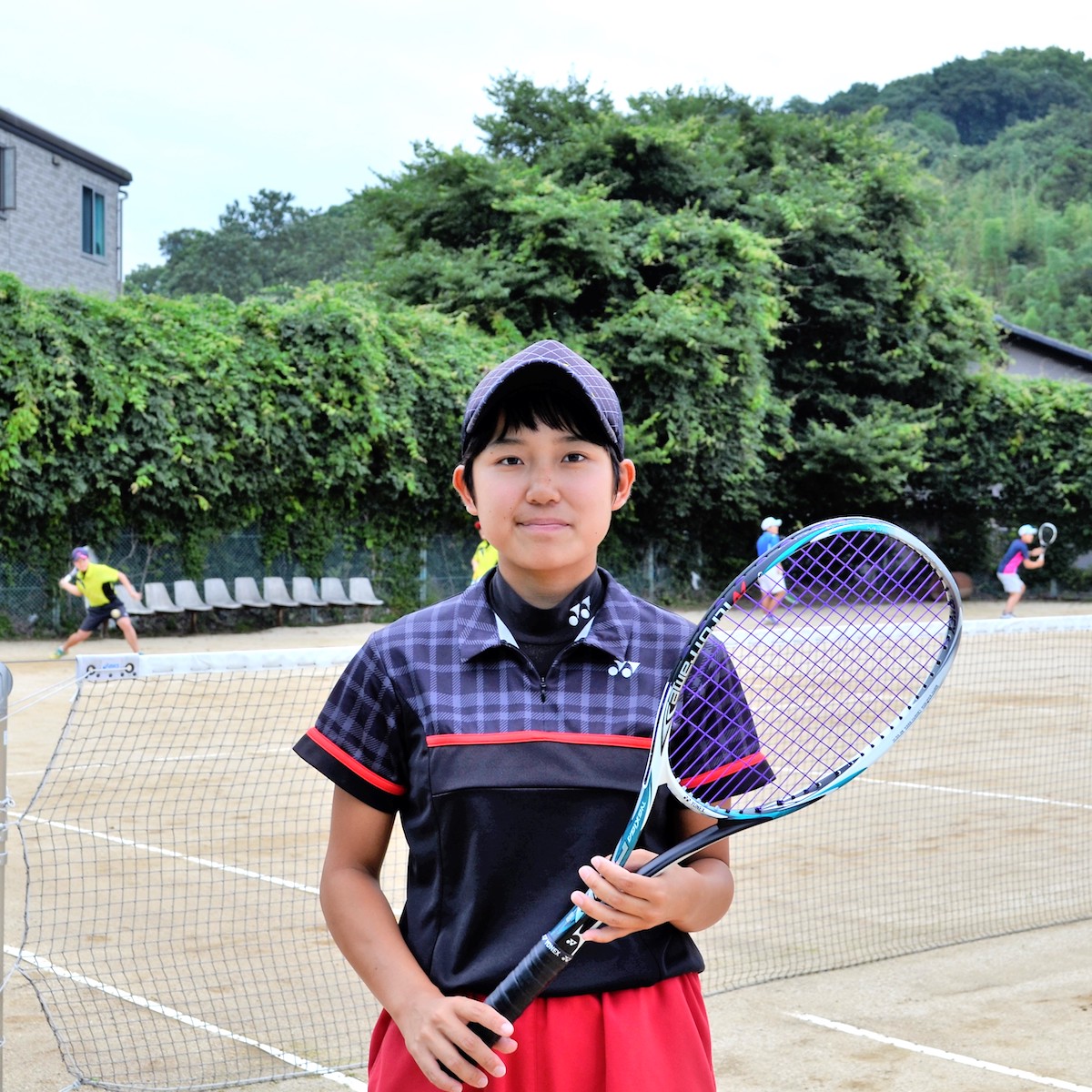 明豊高校ソフトテニス部　古田絢愛（３年）　file.223