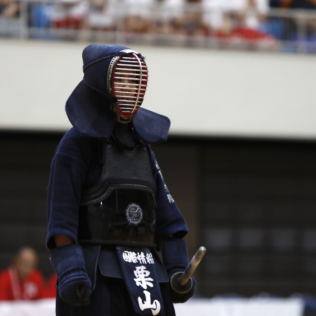 剣道女子　初出場の栗山一花（大分国際情報２年）が５位タイ　全国高校総体2019