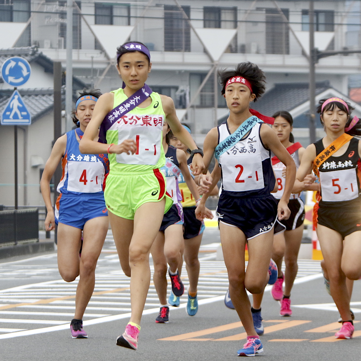 県高校駅伝競走大会　女子・大分東明が全区間賞の完全優勝でＶ５