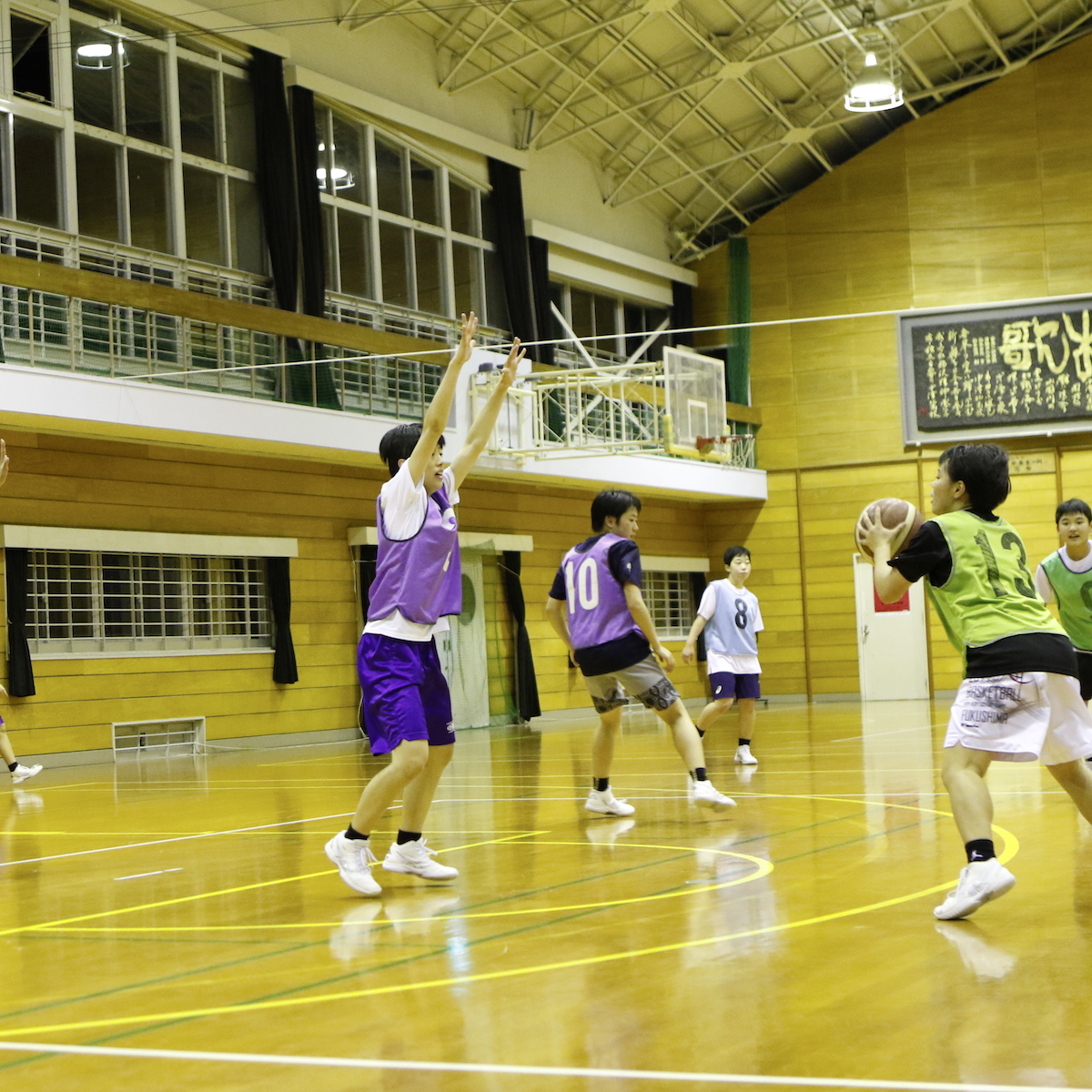ウインターカップ　バスケ女子　中津北のスタイルを貫き、ベスト８へ