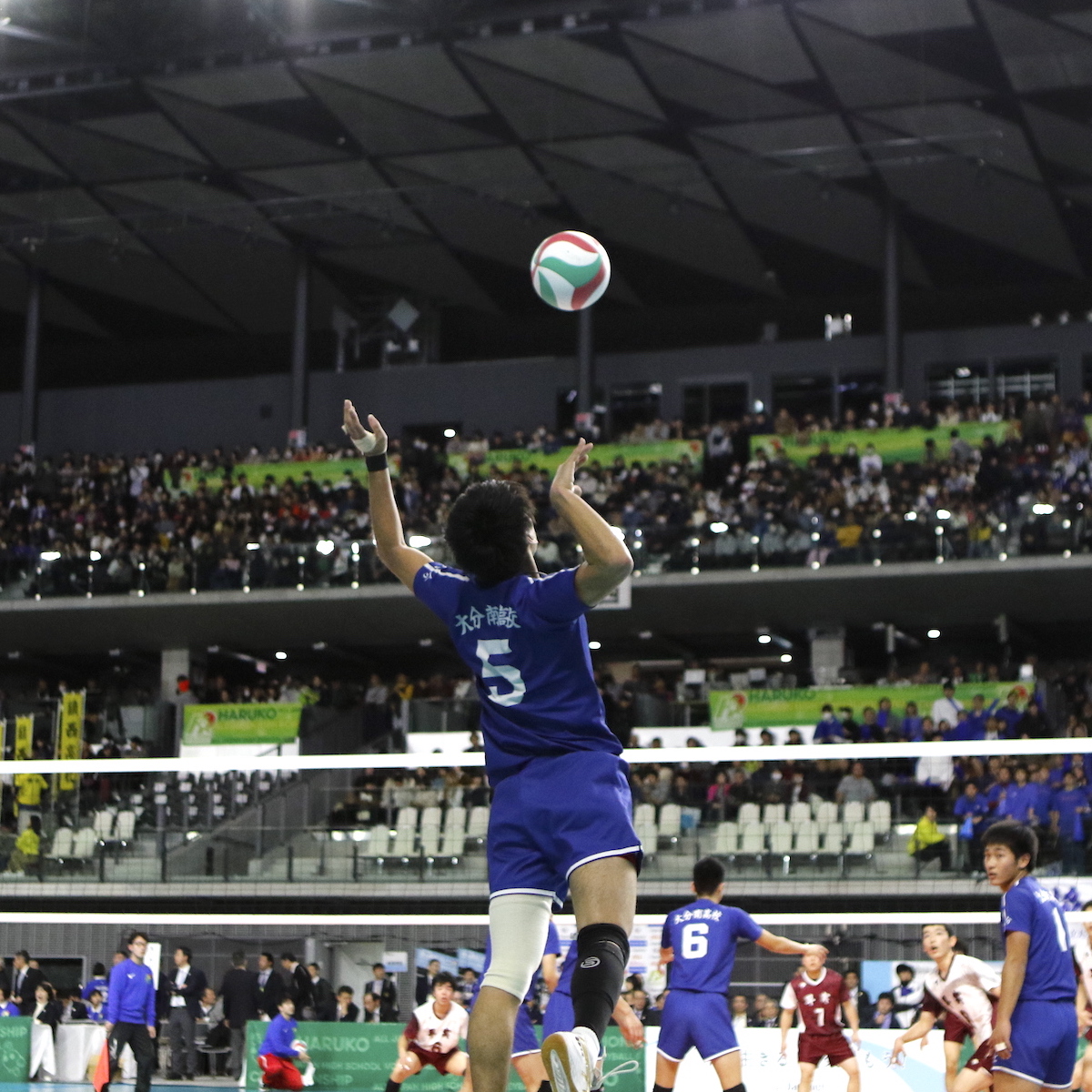 春の高校バレー　目標の初勝利を成し遂げた大分南