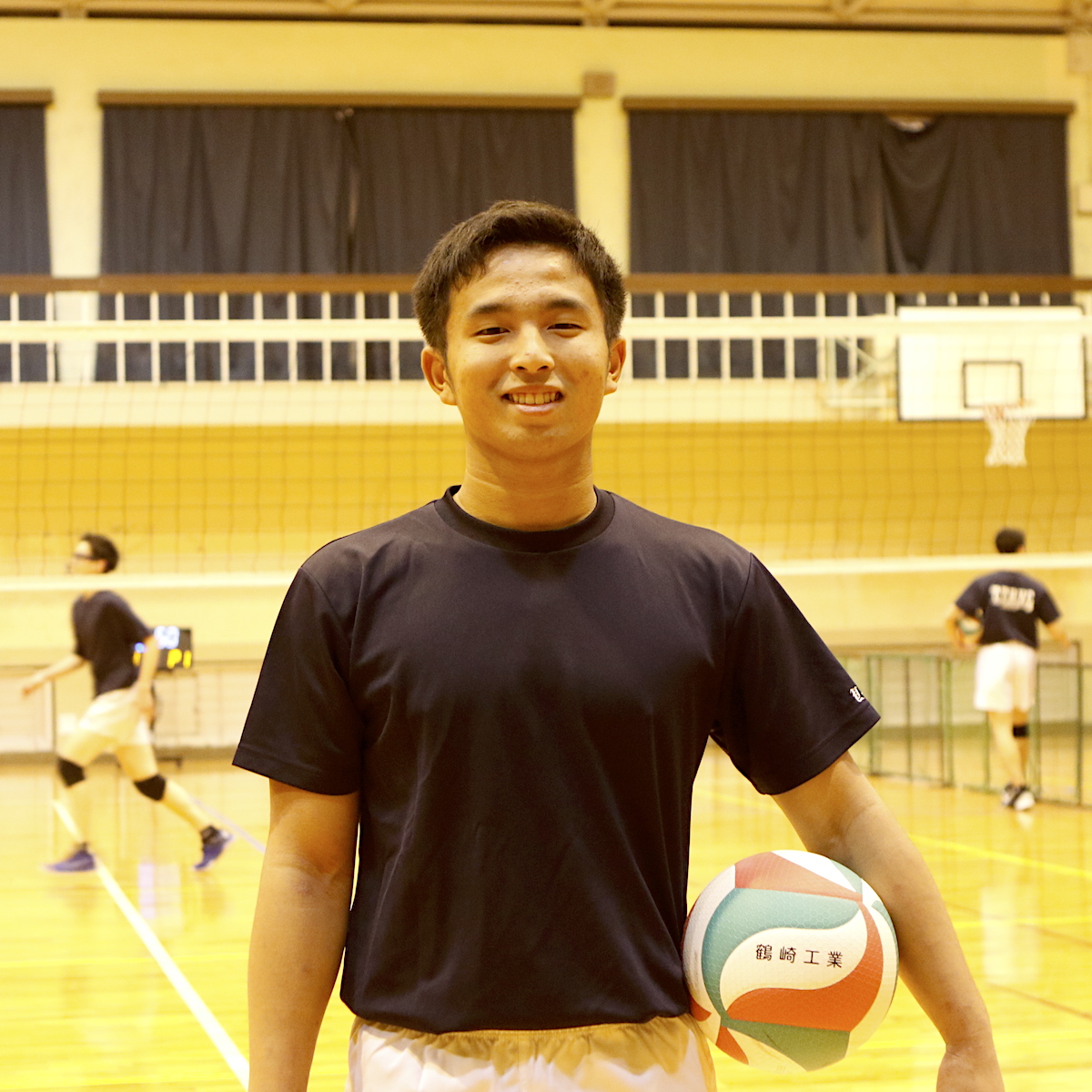 鶴崎工業高校バレーボール部　佐藤悠斗（２年）　file.250