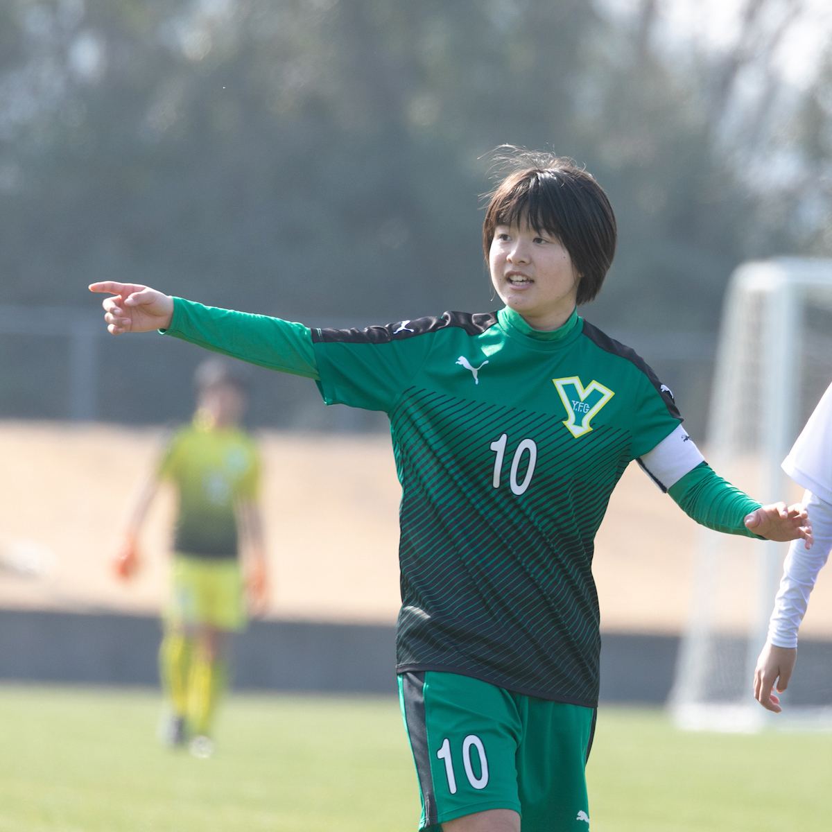 県高校新人大会　サッカー女子　柳ケ浦が貫禄勝ち