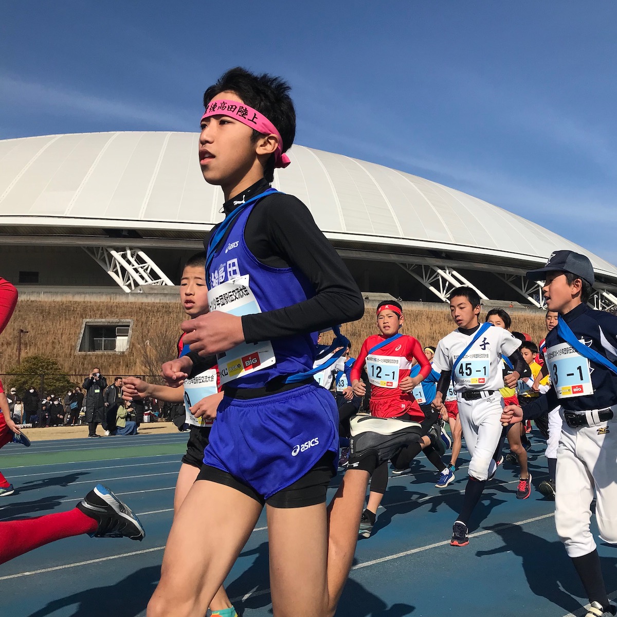 県スポーツ少年団駅伝　男子は豊後高田陸上クラブが連覇