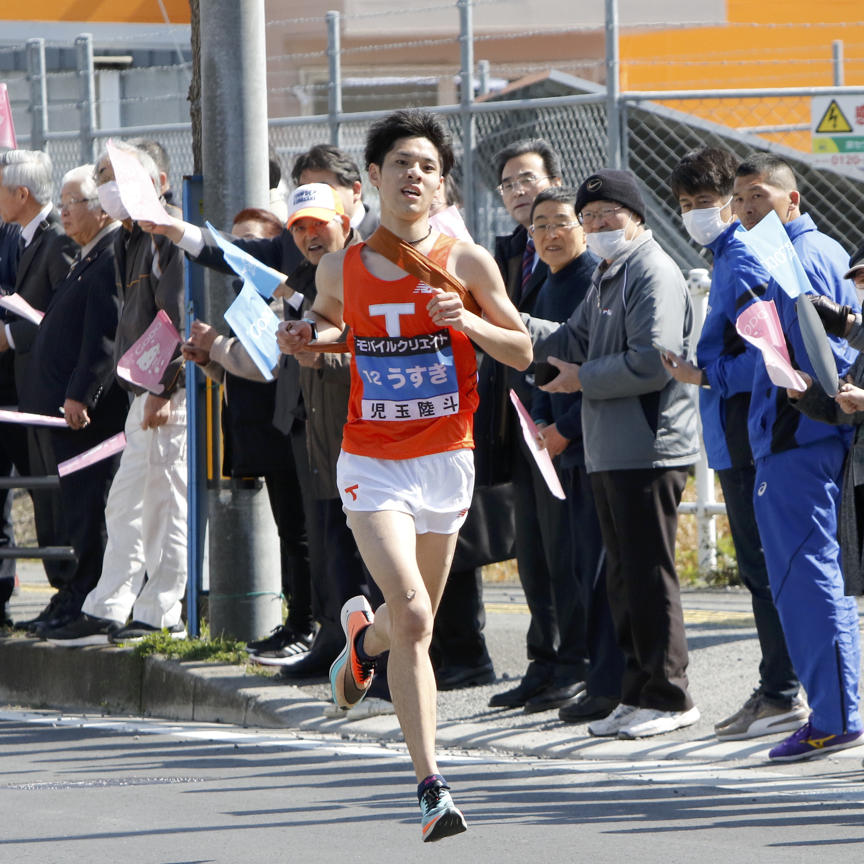 箱根走者が花添えた県内一周大分合同駅伝