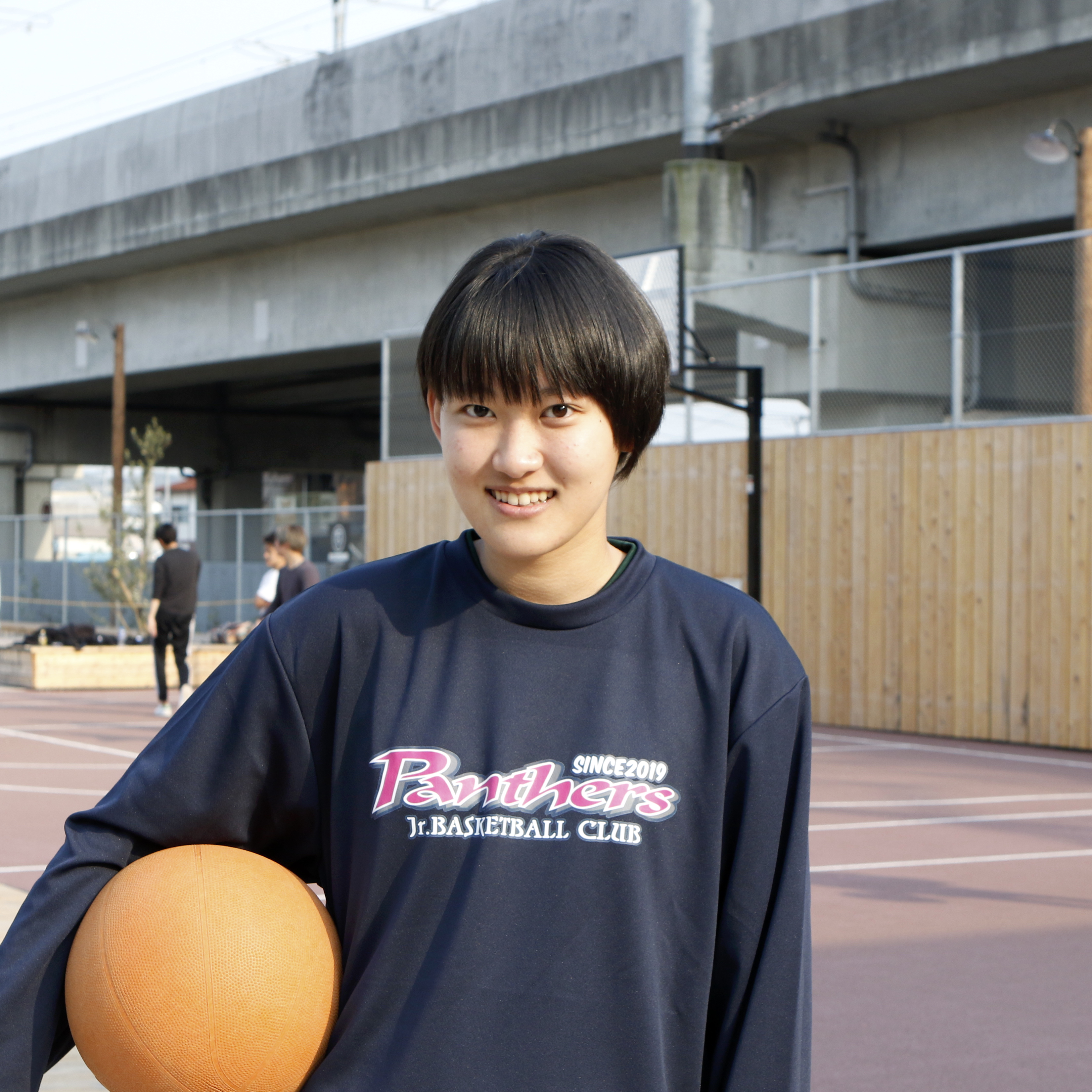 バスケットボールクラブ　パンサーズ　小紫有里子（上野ケ丘中３年）　file.264