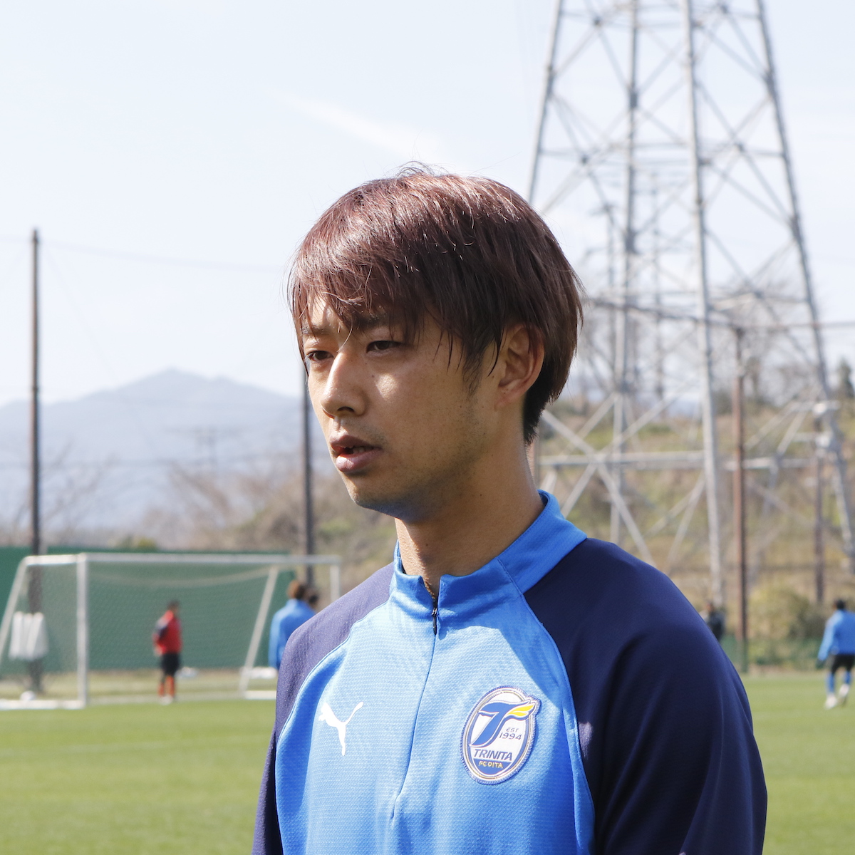 トリニータ　松本怜、“長いオフ”を充電期間に