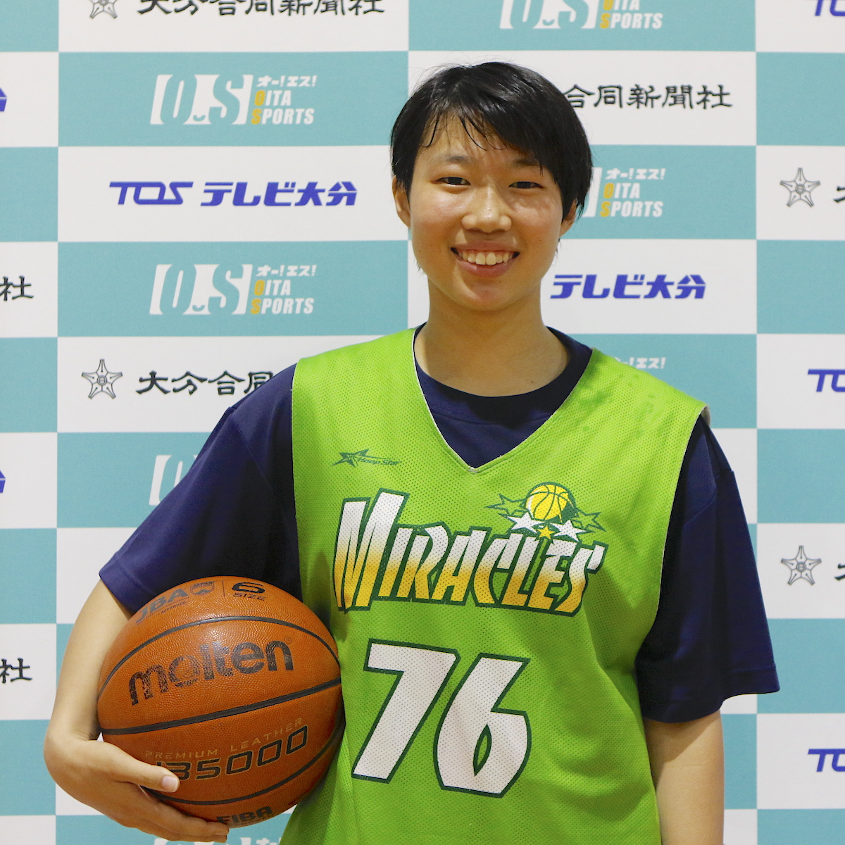 大分高校バスケットボール部　成松朋華（３年）　file.270