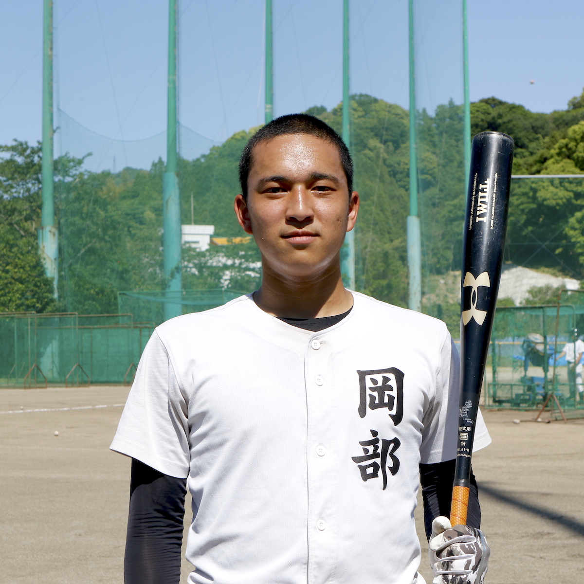 津久見高校野球部　岡部優四朗（３年）　file.273
