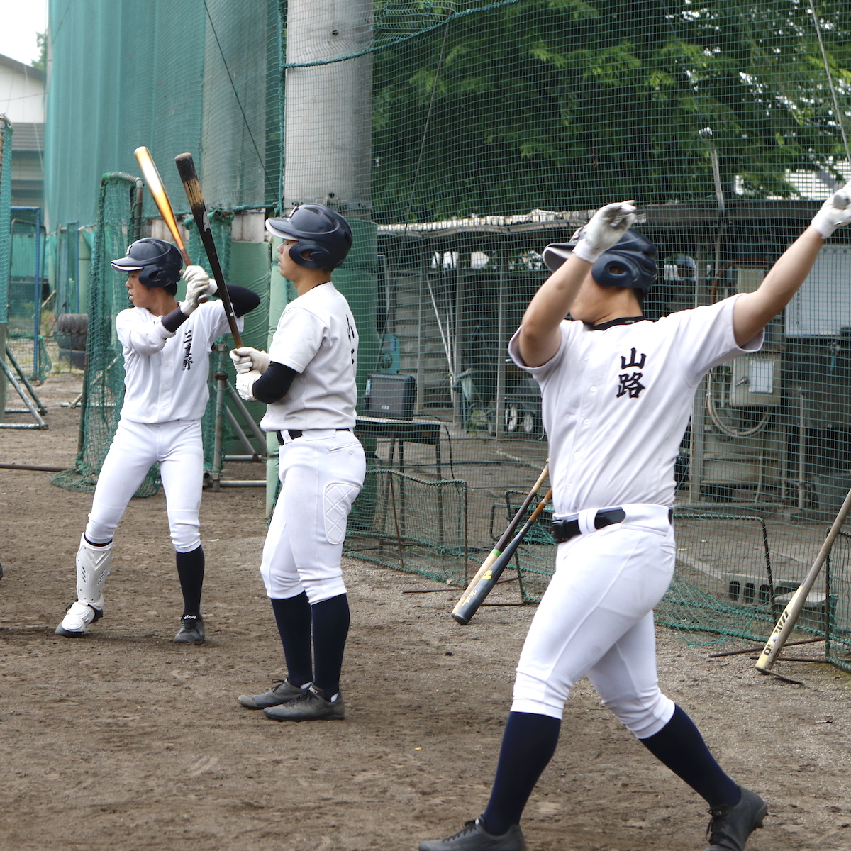 「最後まで一球一球を追う」　大分舞鶴高校野球部