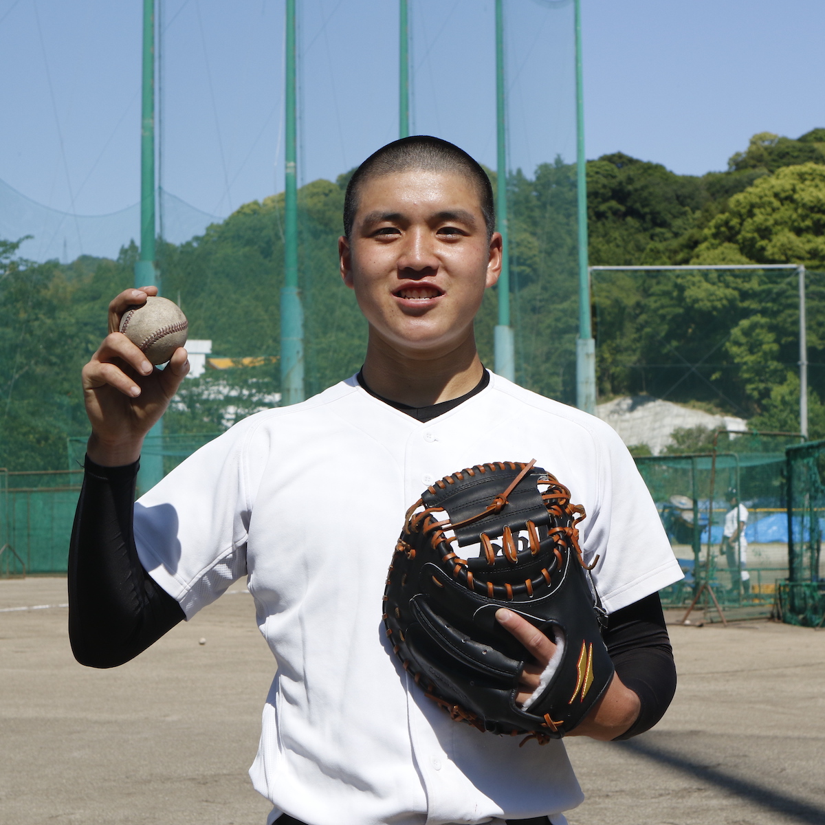 津久見高校野球部　薬師寺琳久（３年）　file.285