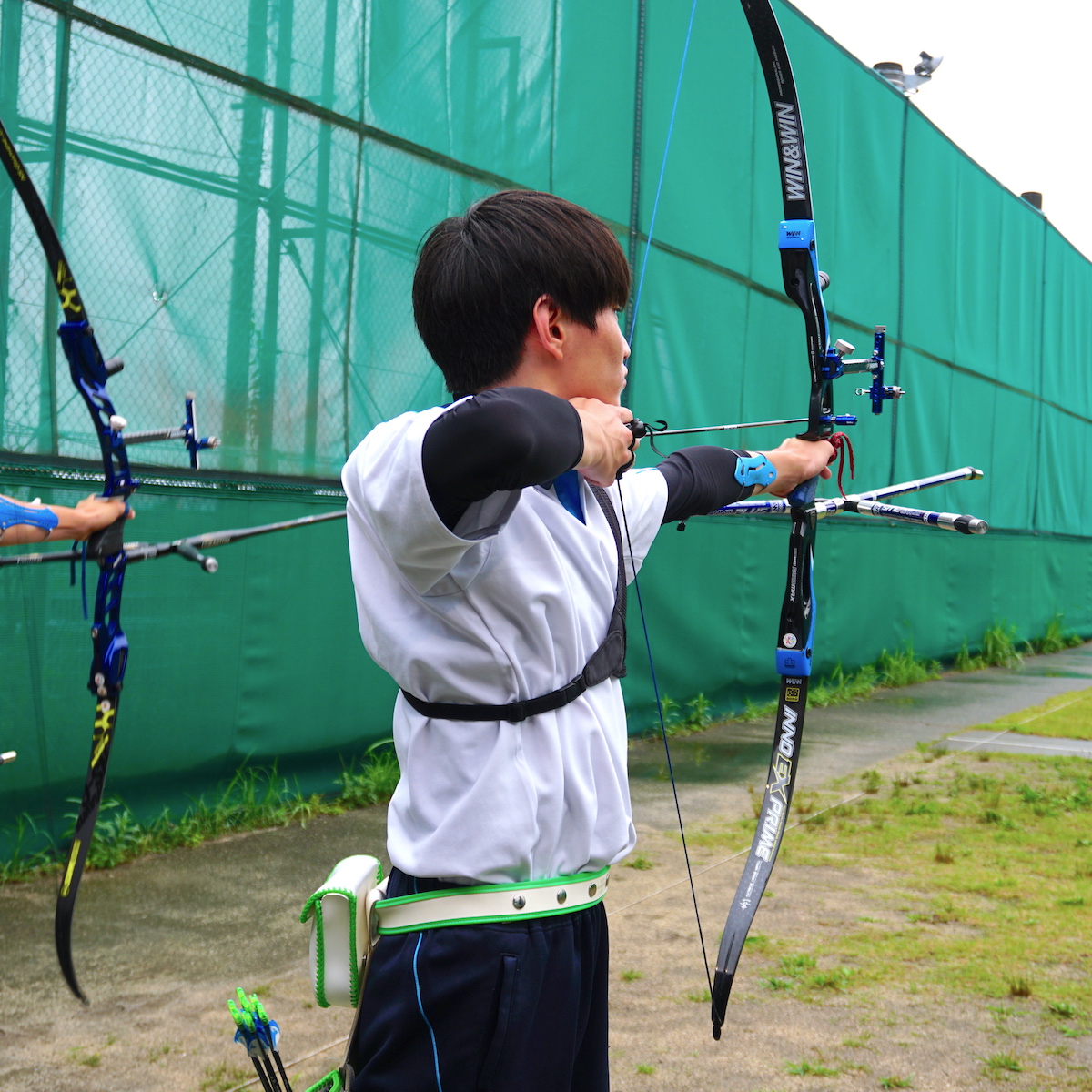 #スポーツのチカラ　県高校総体直前特集　アーチェリー