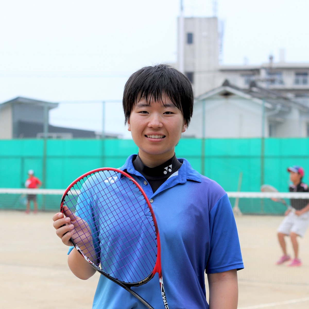明豊高校ソフトテニス部　渡辺凛華（３年）　file.292