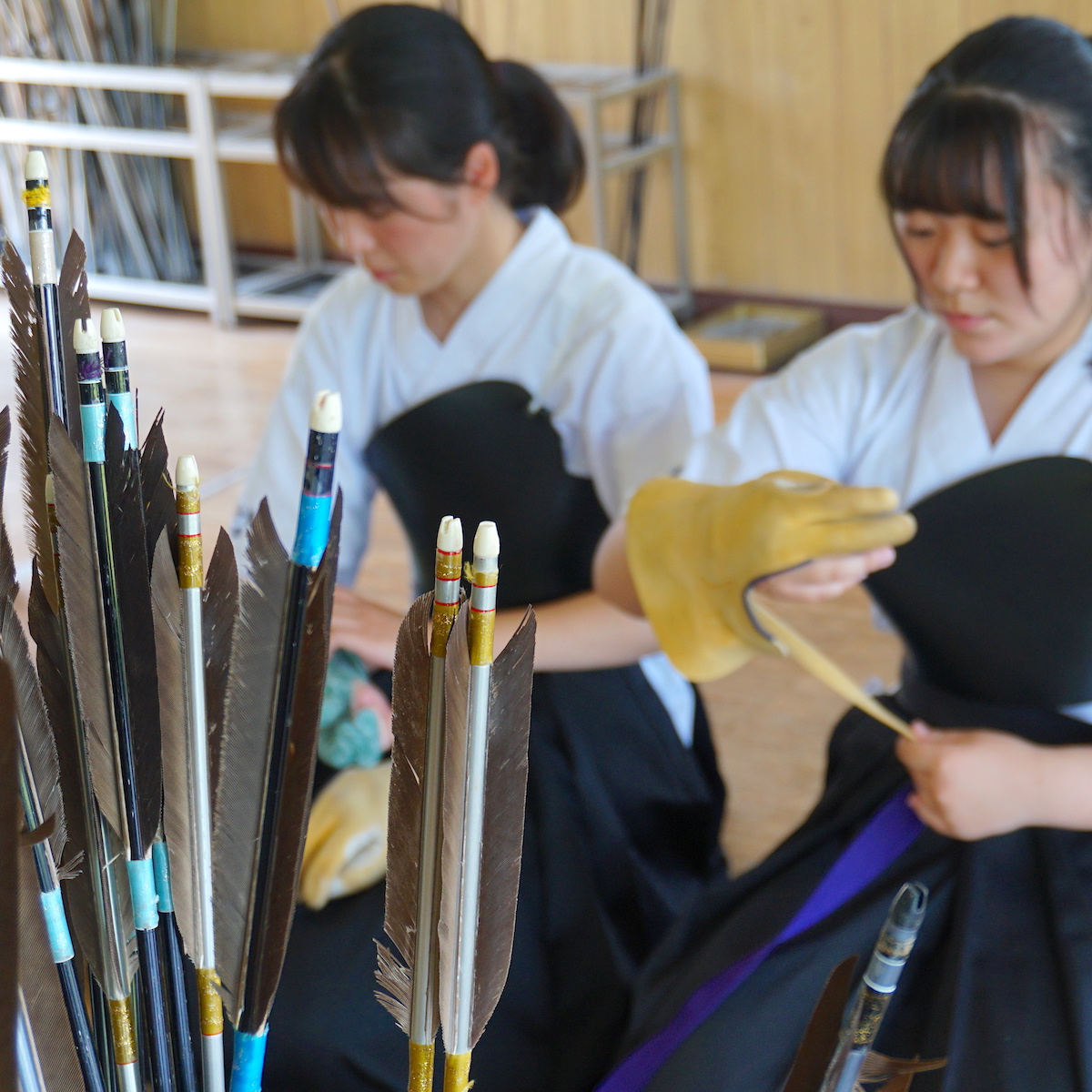 #スポーツのチカラ　県高校総体直前特集　弓道女子