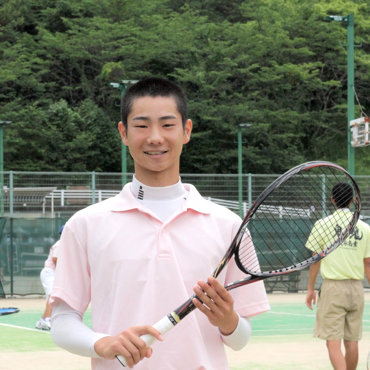 大分商業高校ソフトテニス部　森田裕貴（３年）　file.293