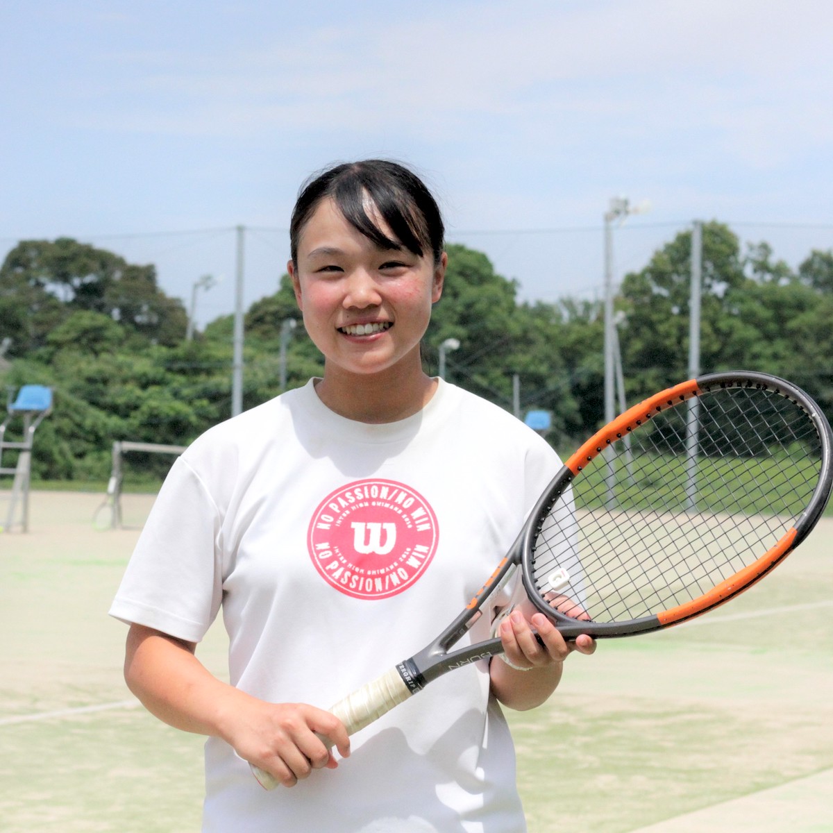 福徳学院高校テニス部　台百華（３年）　file.298