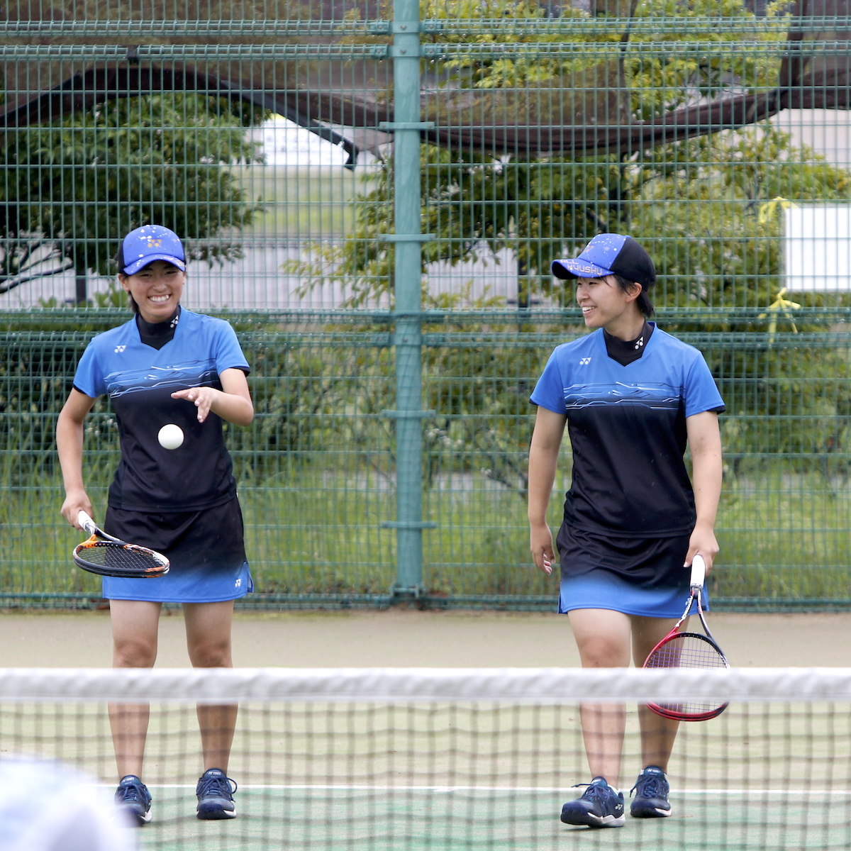 #スポーツのチカラ　県高校総体　ソフトテニス女子　明豊最強ペアの夏ははじまったばかり
