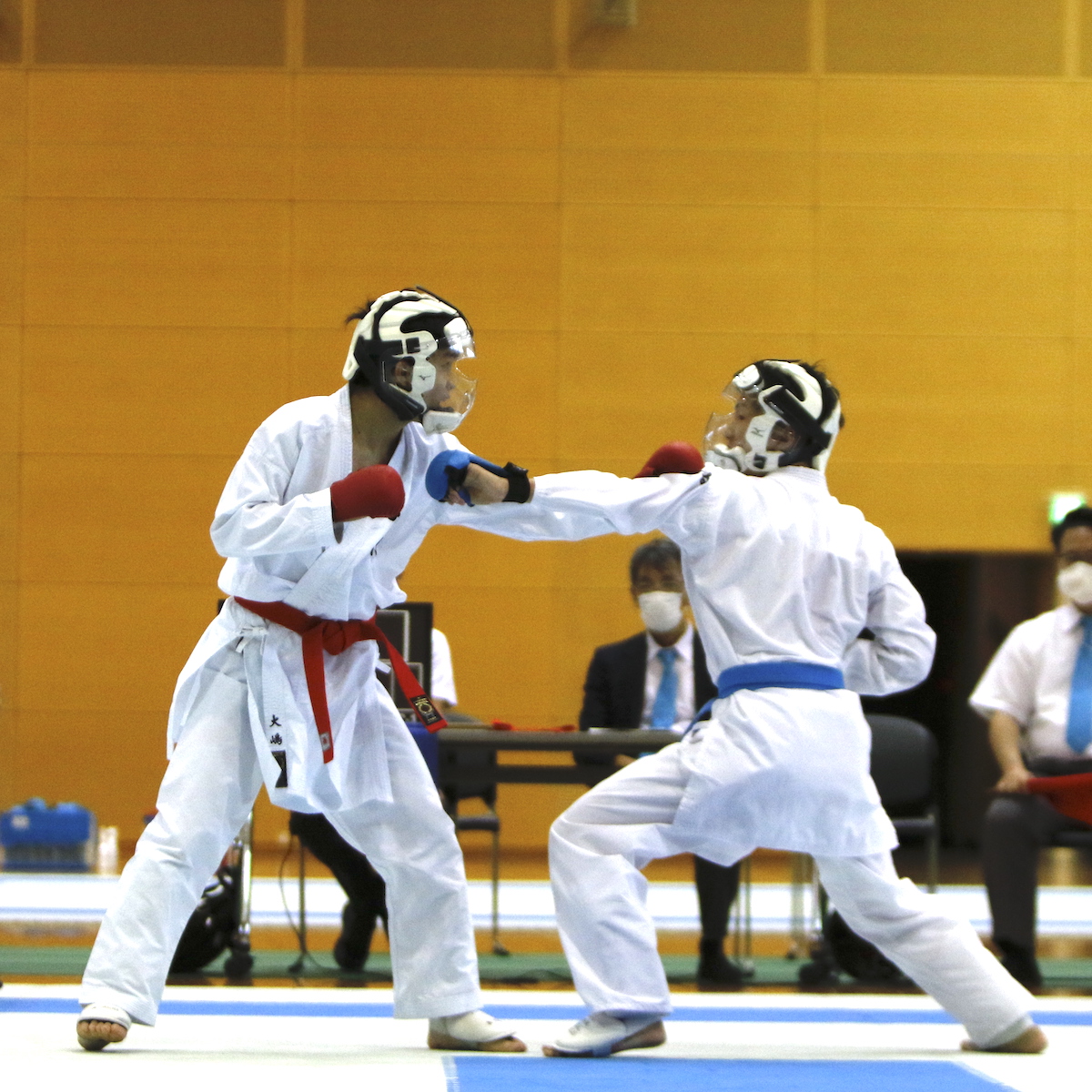 #スポーツのチカラ　県高校総体　空手道男子　個人形は森山が３連覇、組手は大嶋が優勝