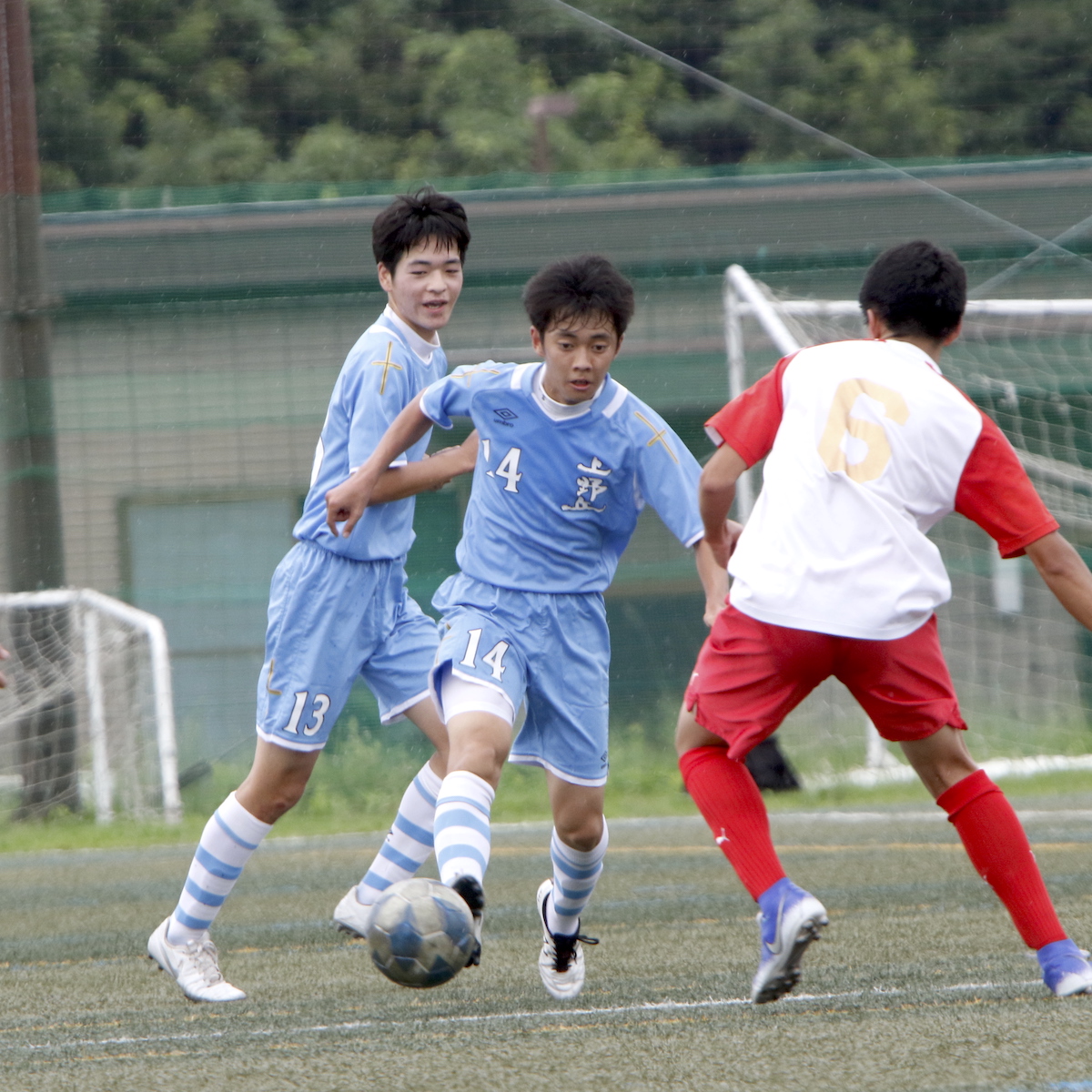 #スポーツのチカラ　県高校総体　サッカー　オール３年生で初戦突破した大分上野丘