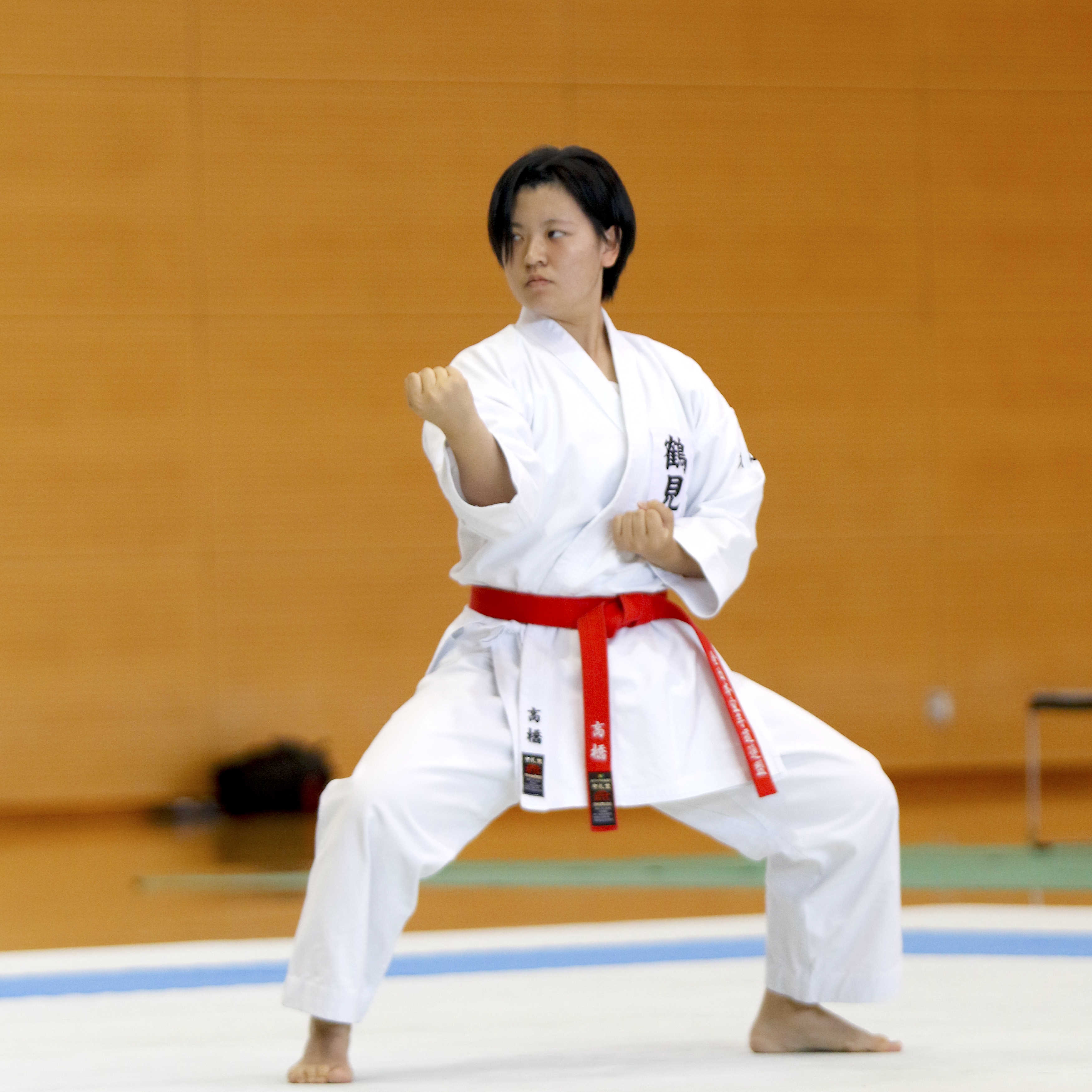 #スポーツのチカラ　県高校総体　空手道女子　個人形は高橋、組手は佐藤が優勝