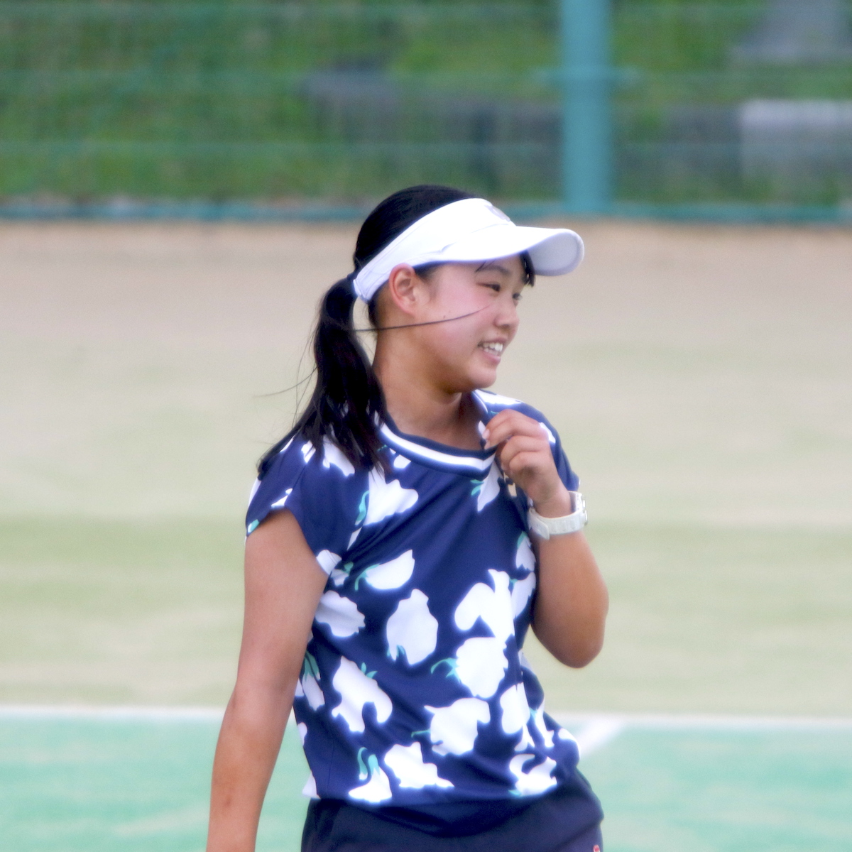 #スポーツのチカラ　県高校総体　テニス女子　全力で駆け抜けた３年間　台百華（福徳学院）