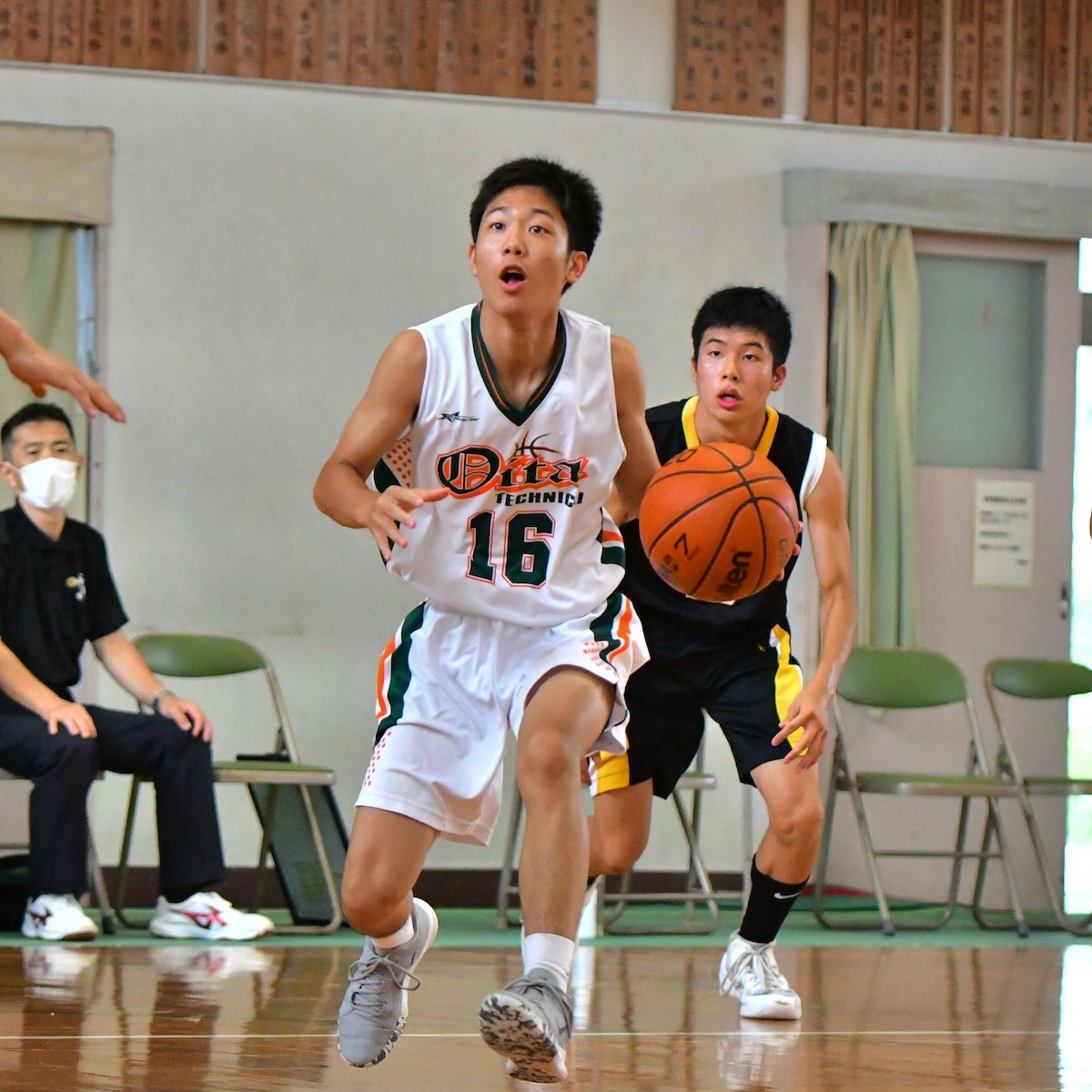 バスケ男子　ウインターカップ県予選１次ラウンド突破の注目校　基本プレーを継続した大分工業