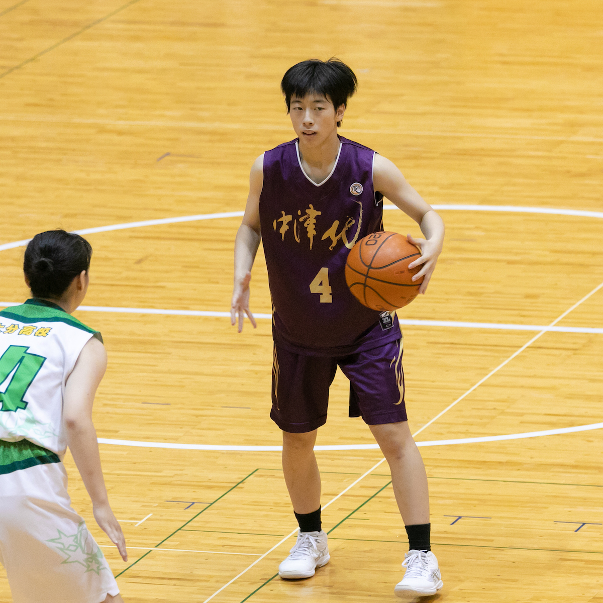 コートを彩る３年生　ライバルはこの選手です！　バスケ女子編①