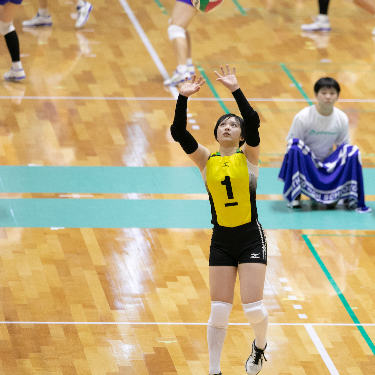 コートを彩る３年生　ライバルはこの選手です！　バレー女子編①