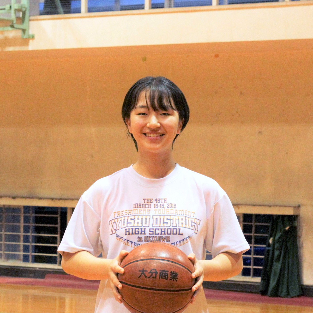 大分商業高校バスケットボール部　高野愛由（３年)　file.325