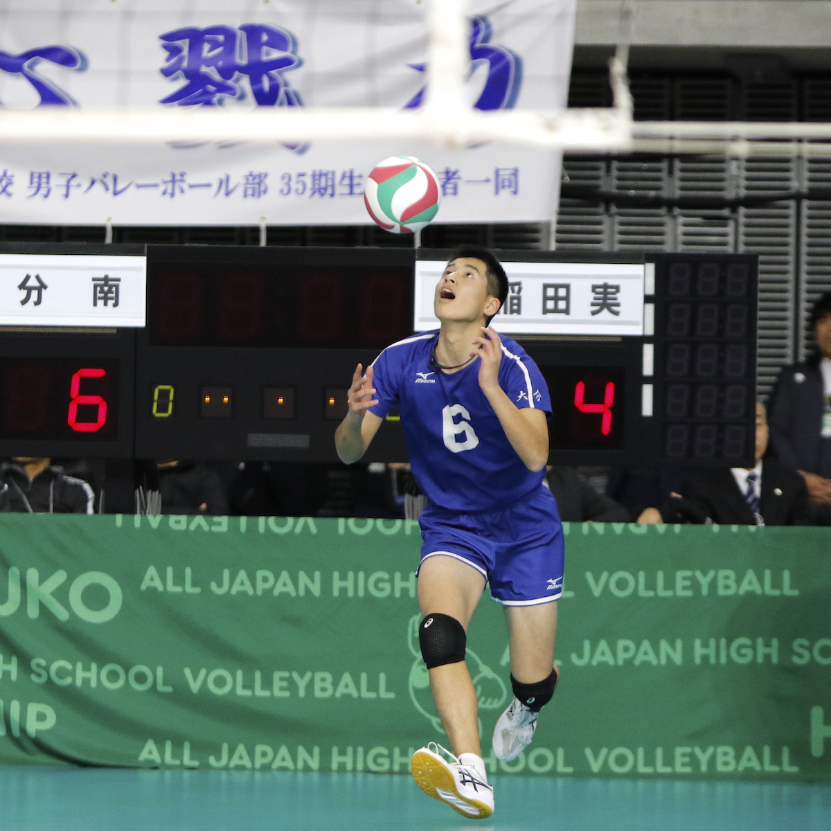 コートを彩る３年生　ライバルはこの選手です！　バレー男子編①