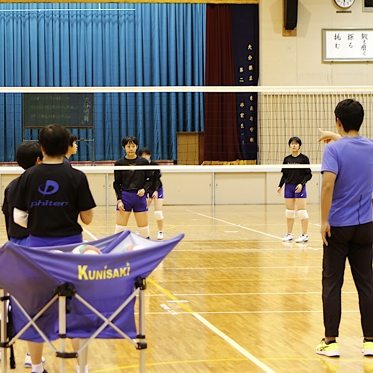 春の高校バレー女子県予選特集④　明確なイメージと高い身体能力を同期した国東