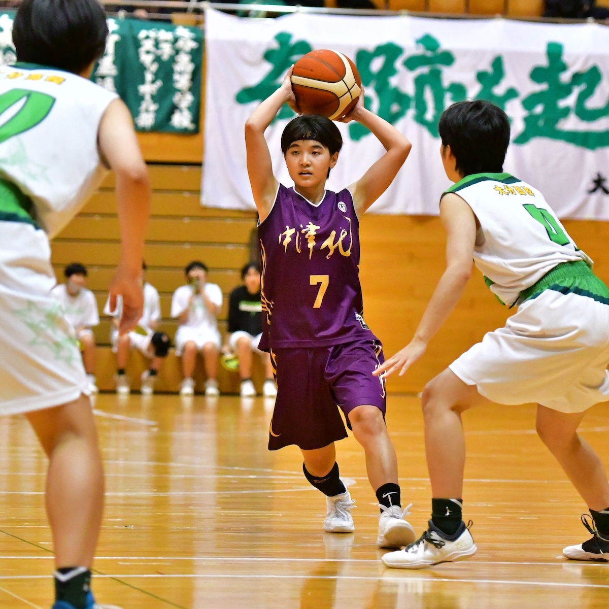 ウインターカップ バスケ女子県予選　金の糸でつながった中津北が５連覇