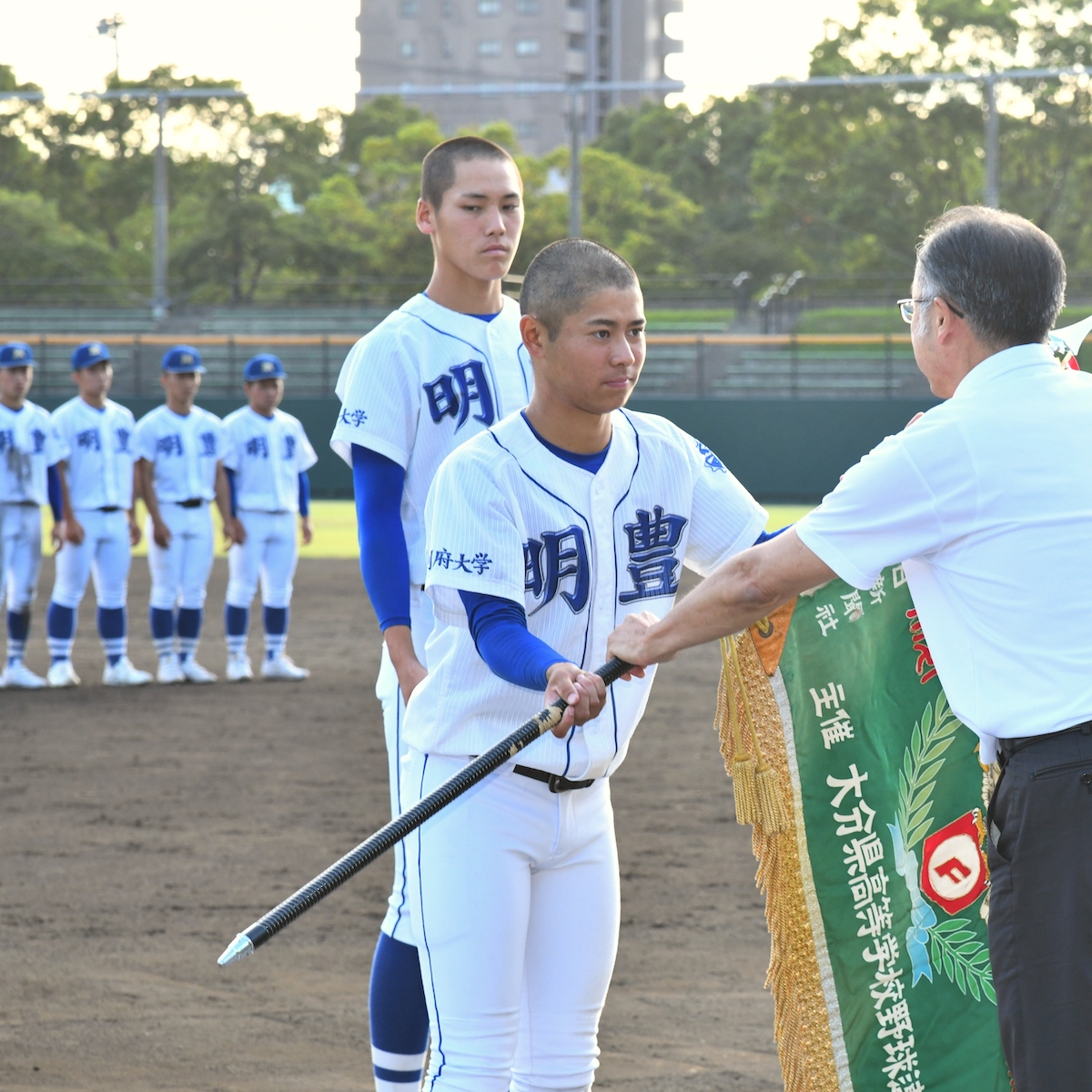 目指せセンバツ①   投打でソツなし、明豊が九州王者を狙う