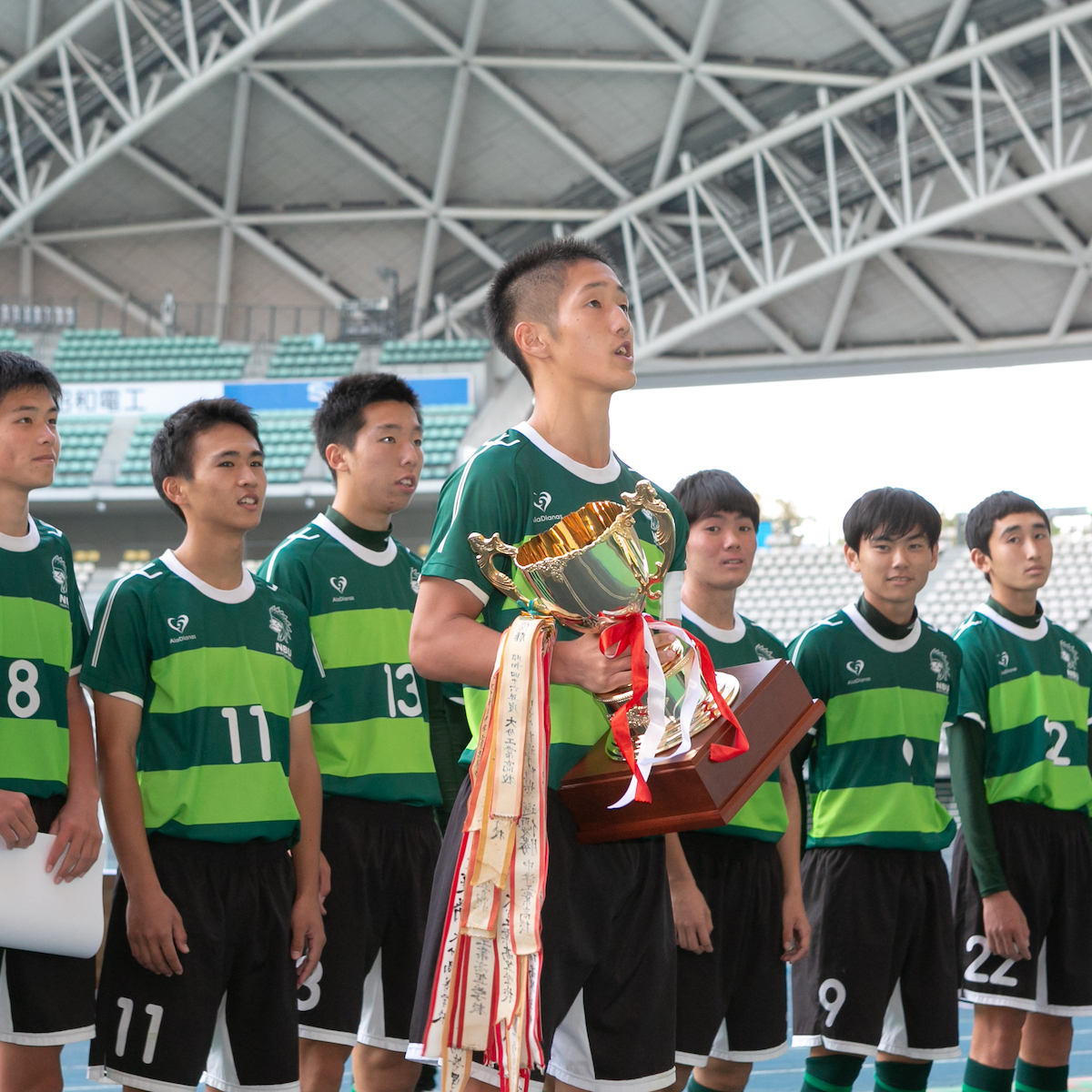 全国大会冬の陣⑥　サッカー男子　日本文理大学付属　愚直に謙虚に取り組み、まずは初戦突破を目指す