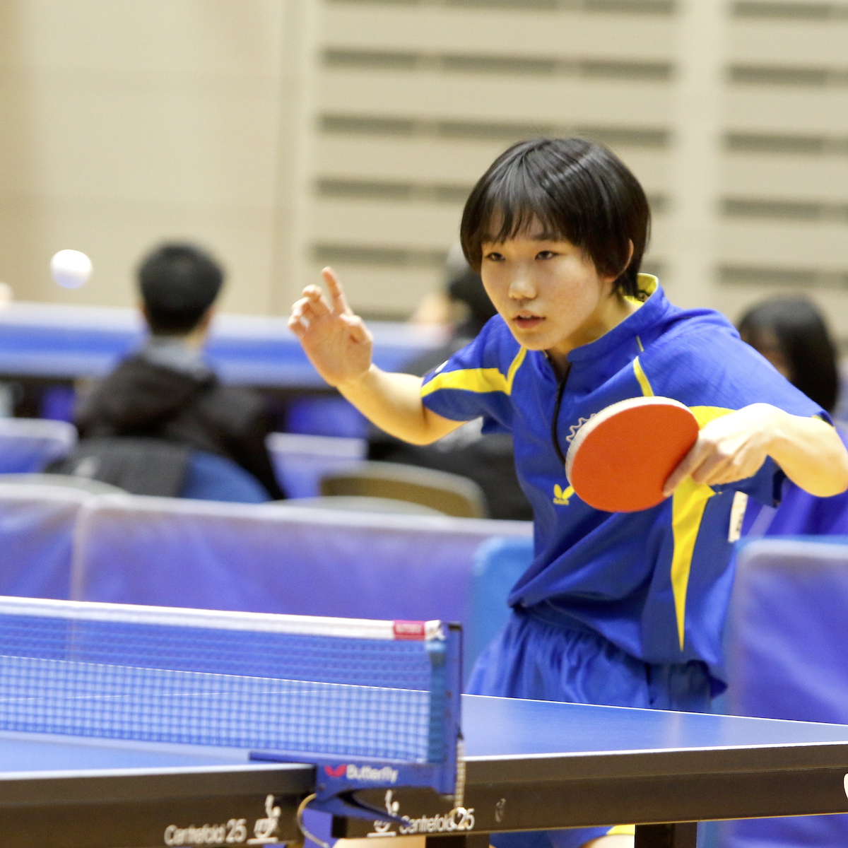 全九州高校新人選手権　卓球女子　一歩及ばず準優勝の明豊