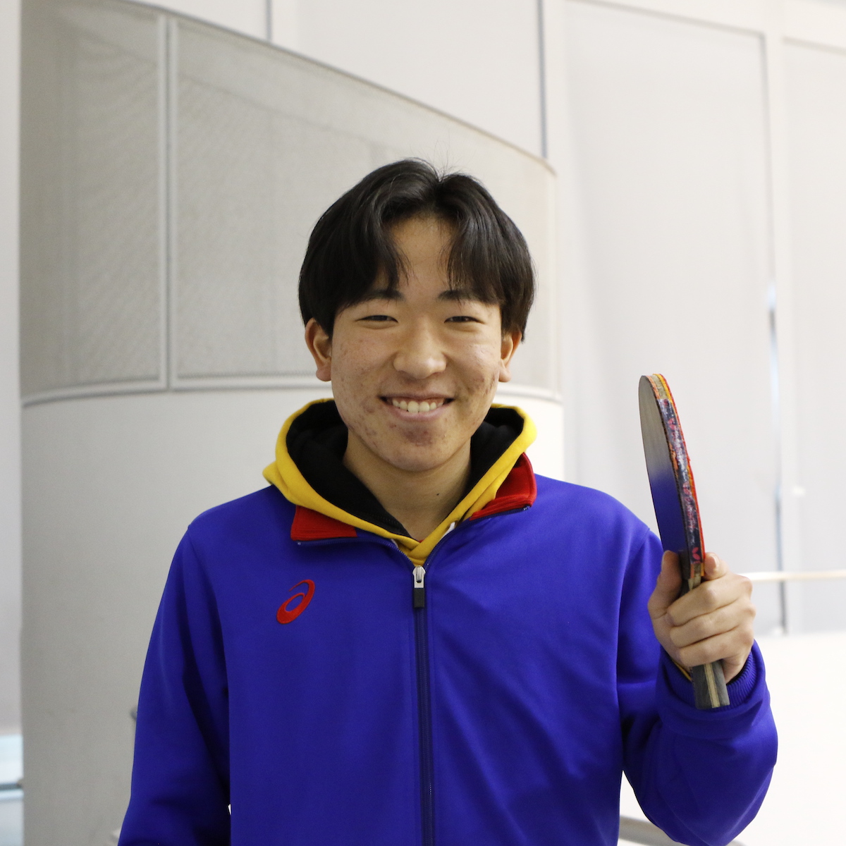 杵築高校卓球部　大石海渡（２年）　file.338