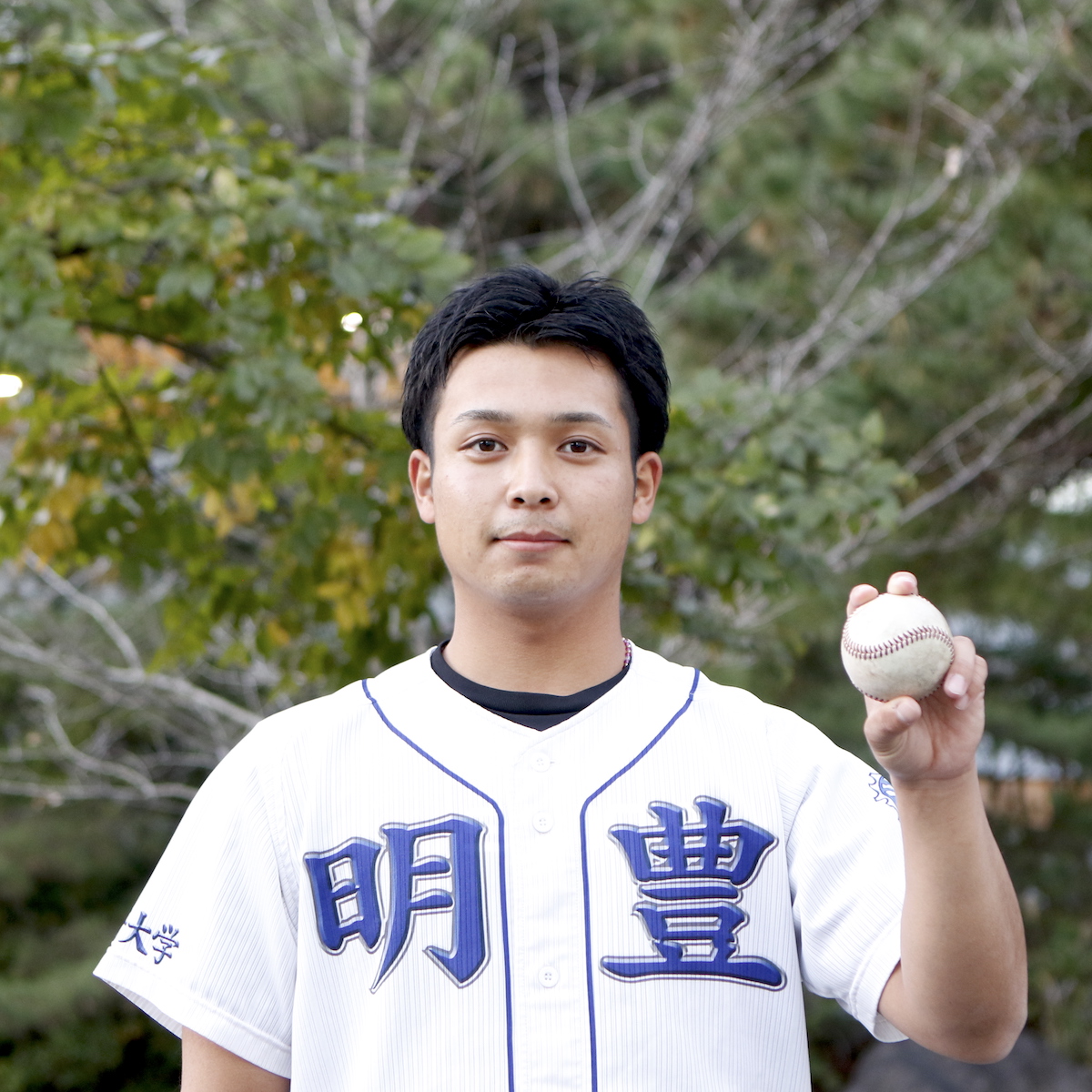 スター候補生インタビュー①　野球　若杉晟汰（明豊高校３年）「強気のピッチングで１年目からローテーション入り目指す」