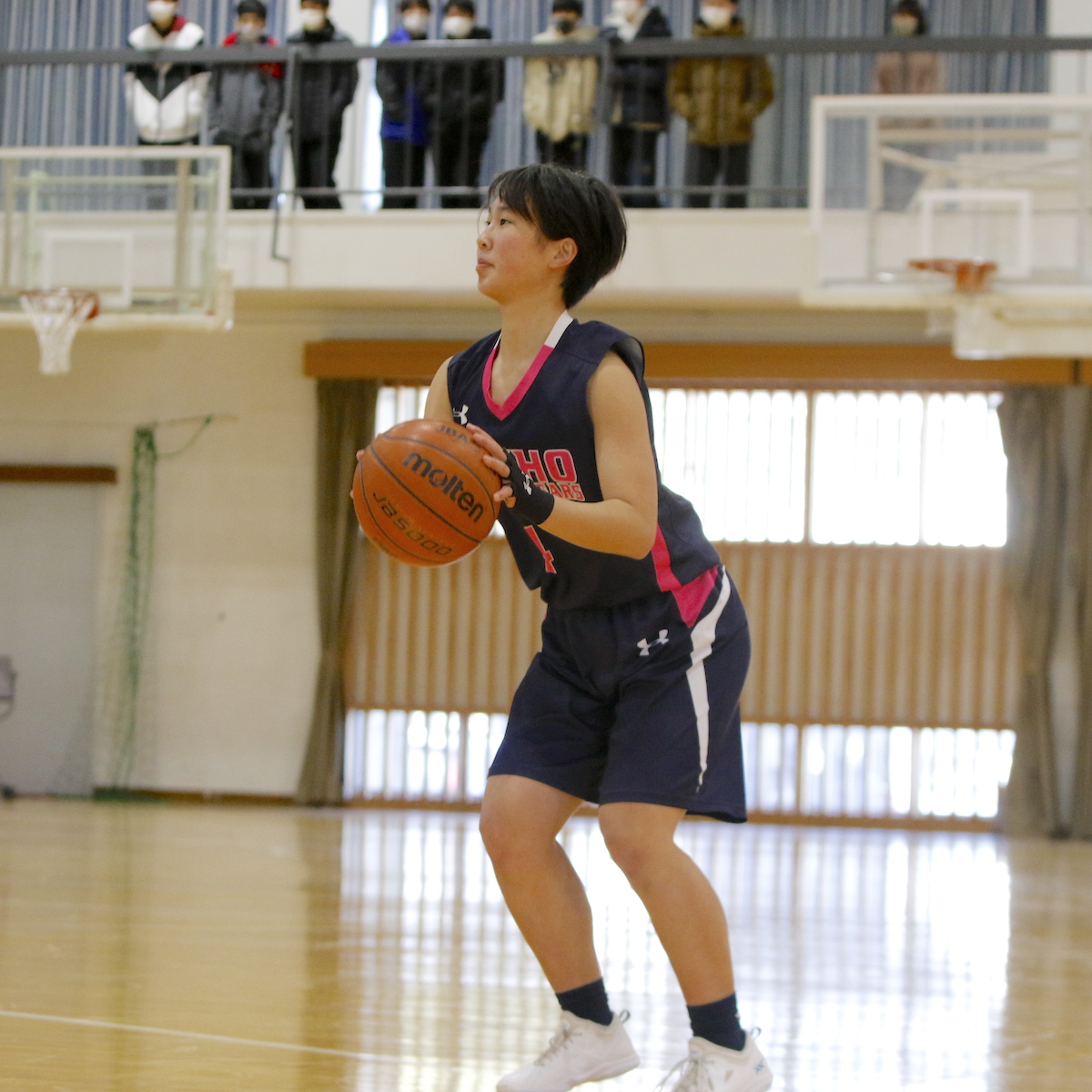 主将奮闘記vol.３　明豊高校バスケットボール部　金丸瑞稀（２年）　「勝つことで自信を深め、強さを手にしたい」